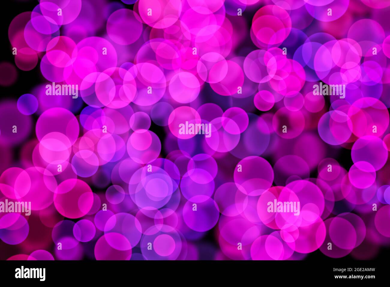 Astratta e colorata sfocata faula circolare. La luce di colore sfocata bokeh può utilizzare lo sfondo. Foto Stock