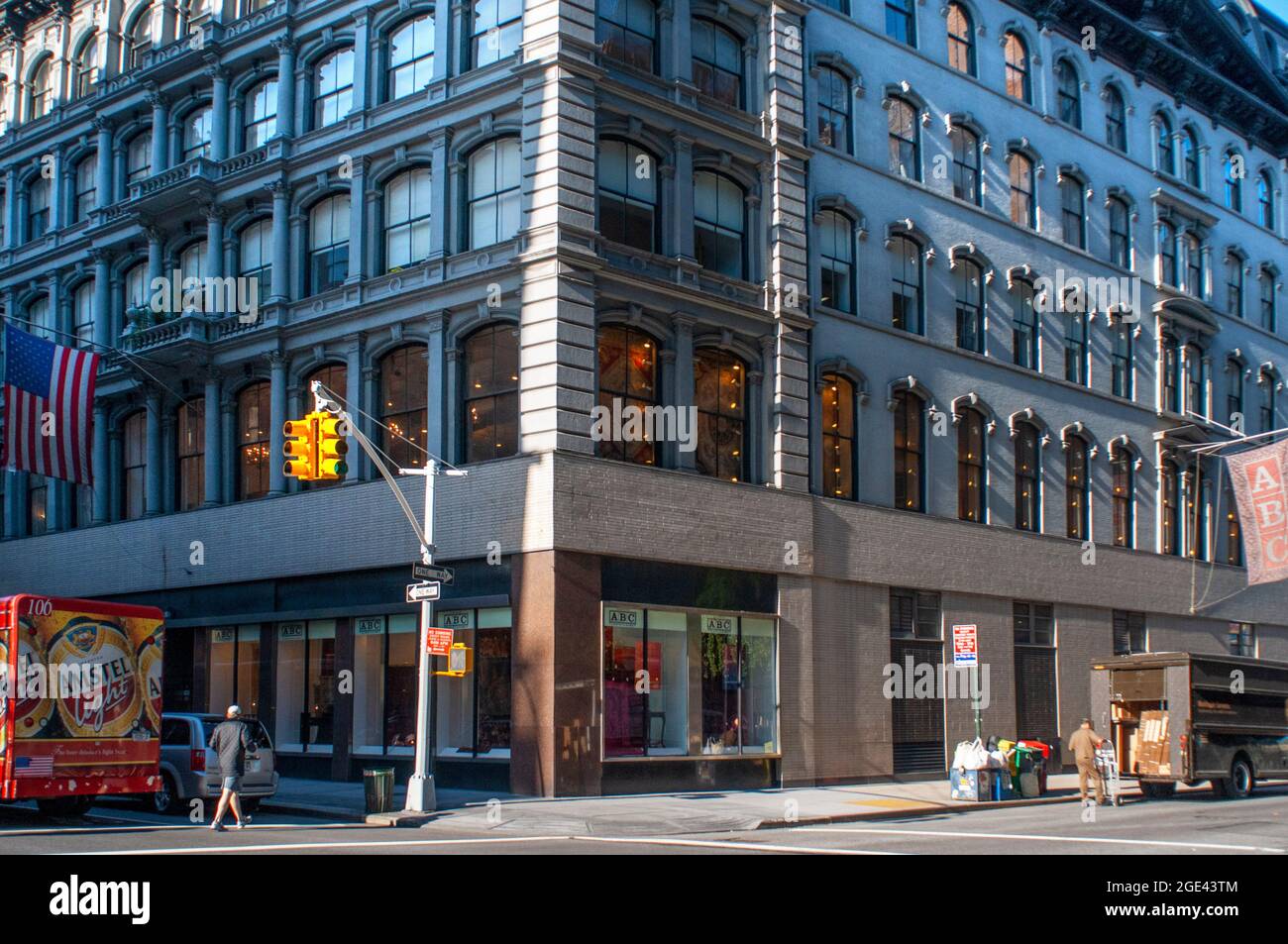 ABC Carpet e Home Store, New York, Stati Uniti. Una vera e propria mecca del design degli interni, questo venerabile negozio opera da allora fuori dalla sua posizione a Broadway Foto Stock