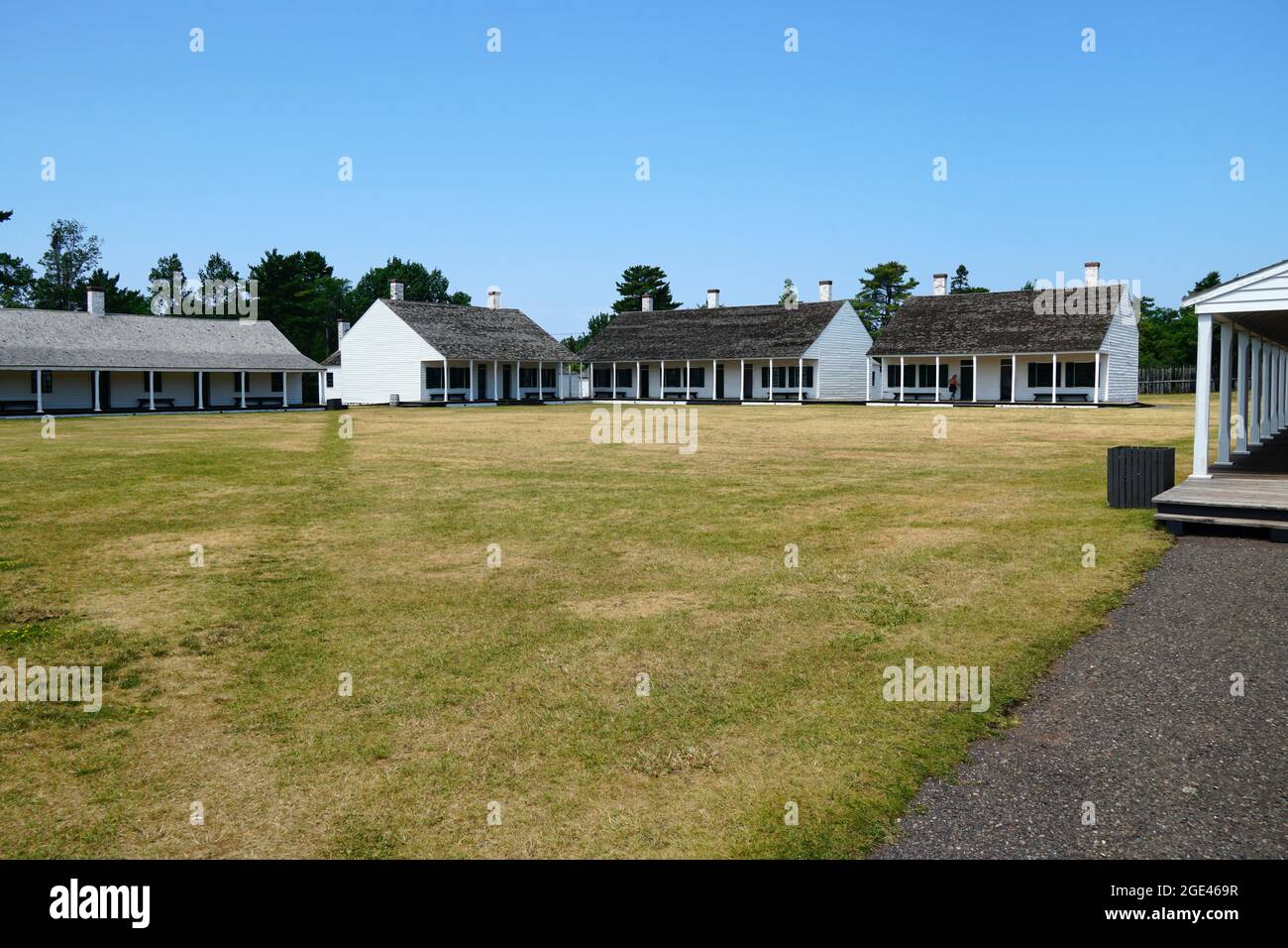 Fort Wilkins state Park Foto Stock