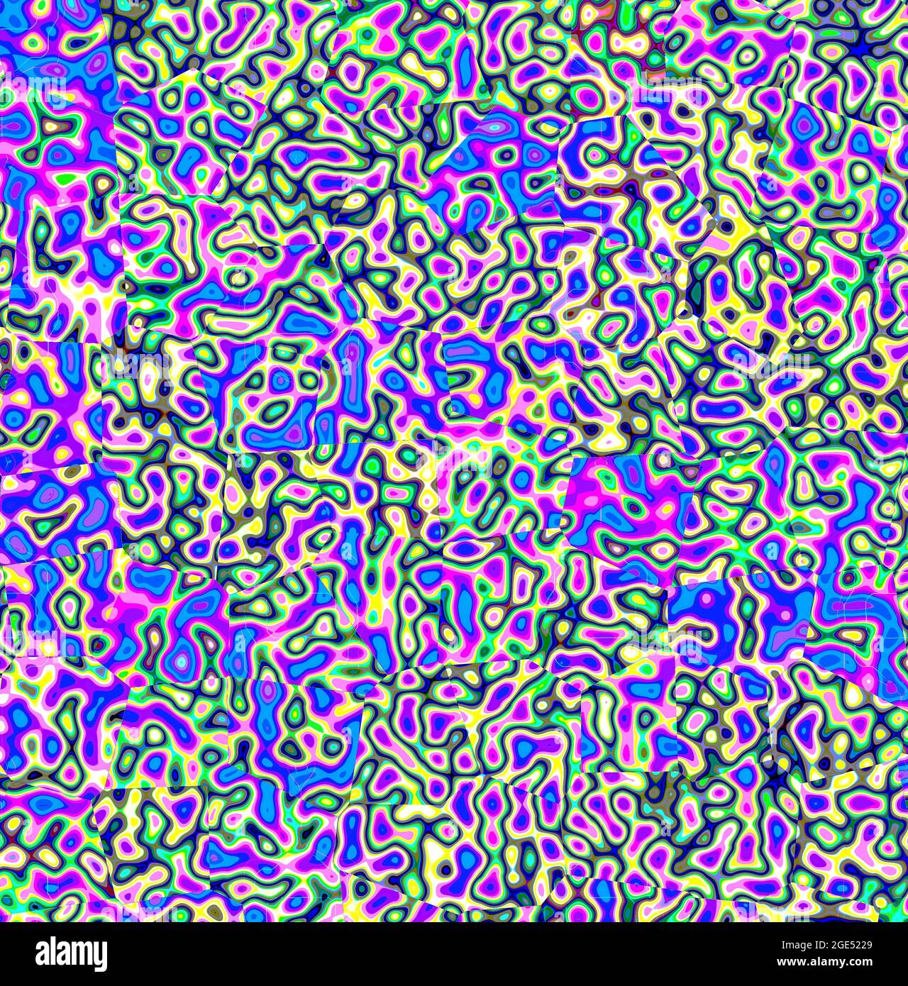 Texture astratta dello sfondo nativo americano Foto Stock