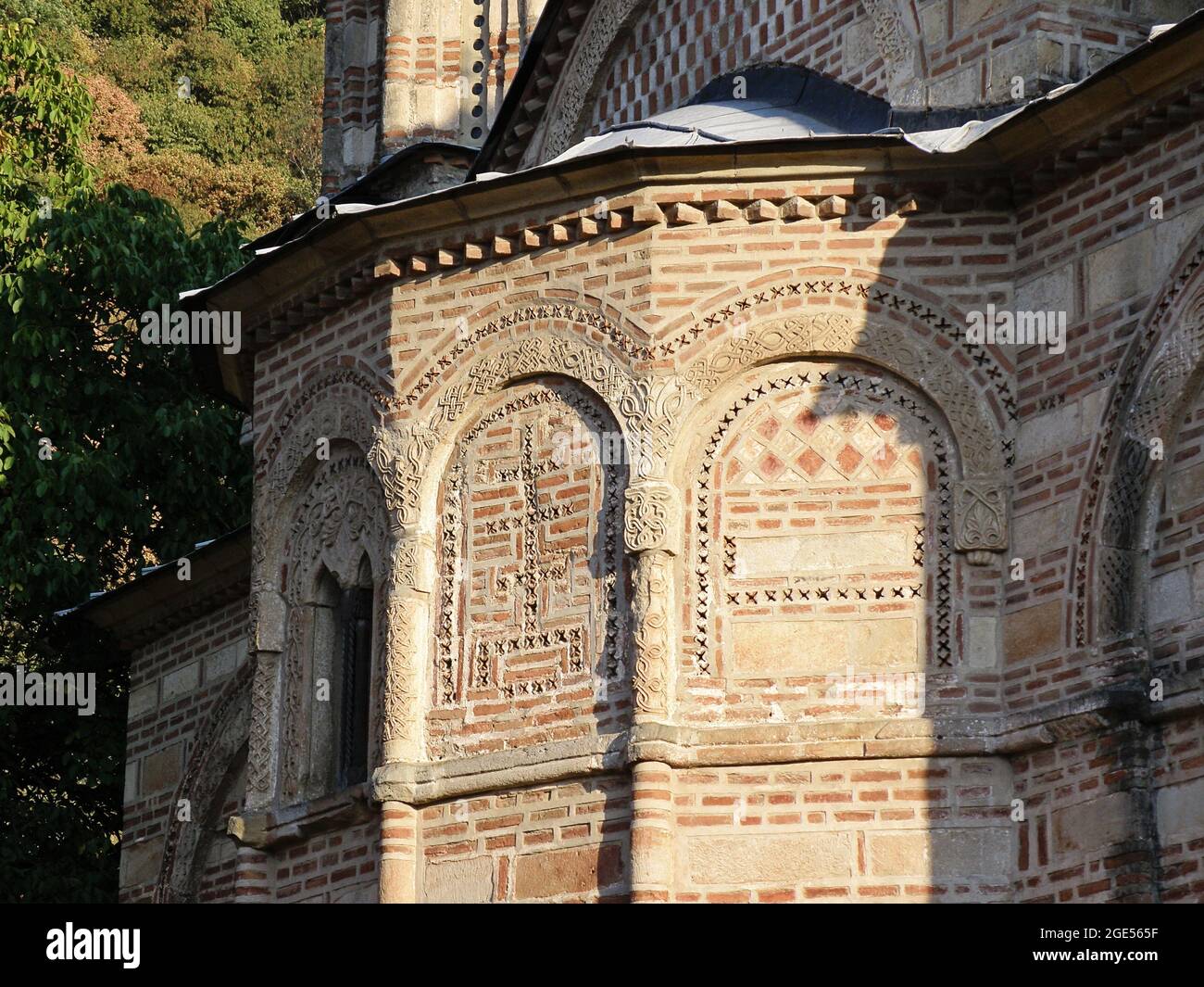 Monastero Ravanica Dettagli Foto Stock