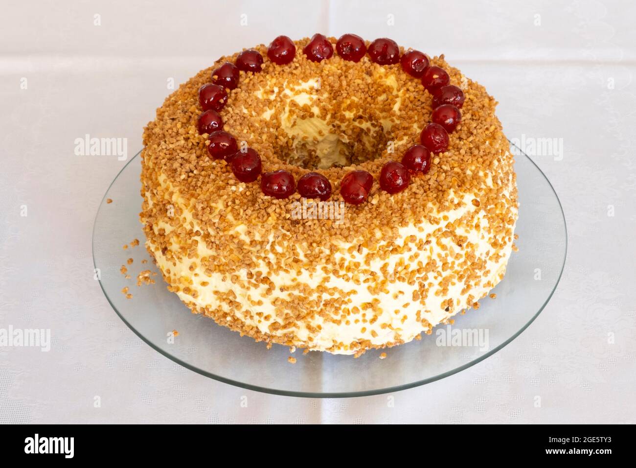 Frankfurter Kranz, torta al burro Foto Stock