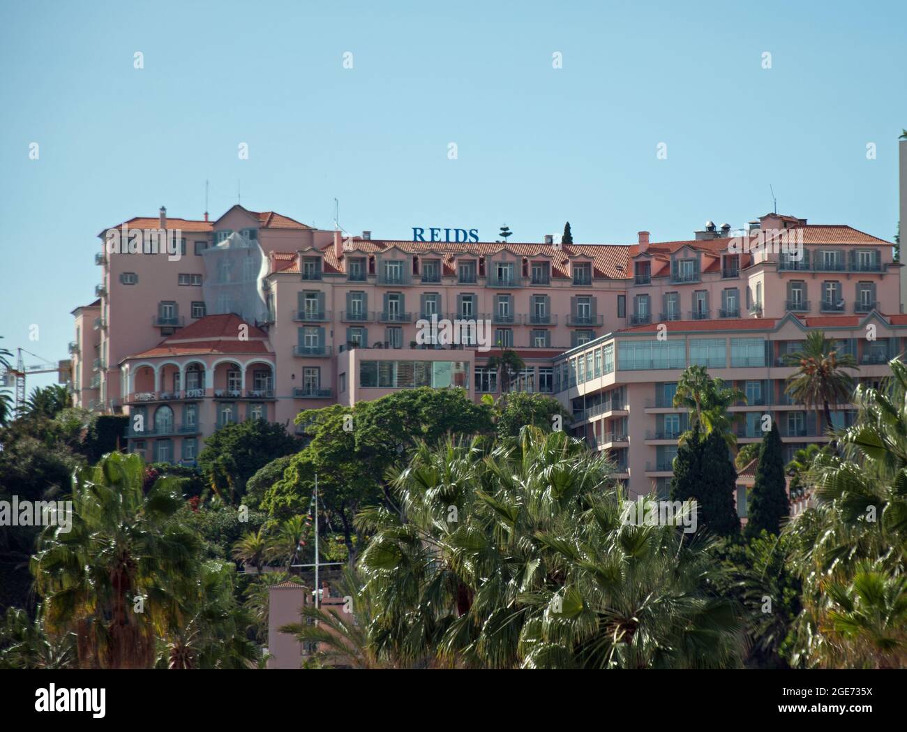 Reid's Hotel, Area Turistica, Funchal, Madeira, Portogallo, Europa Foto Stock