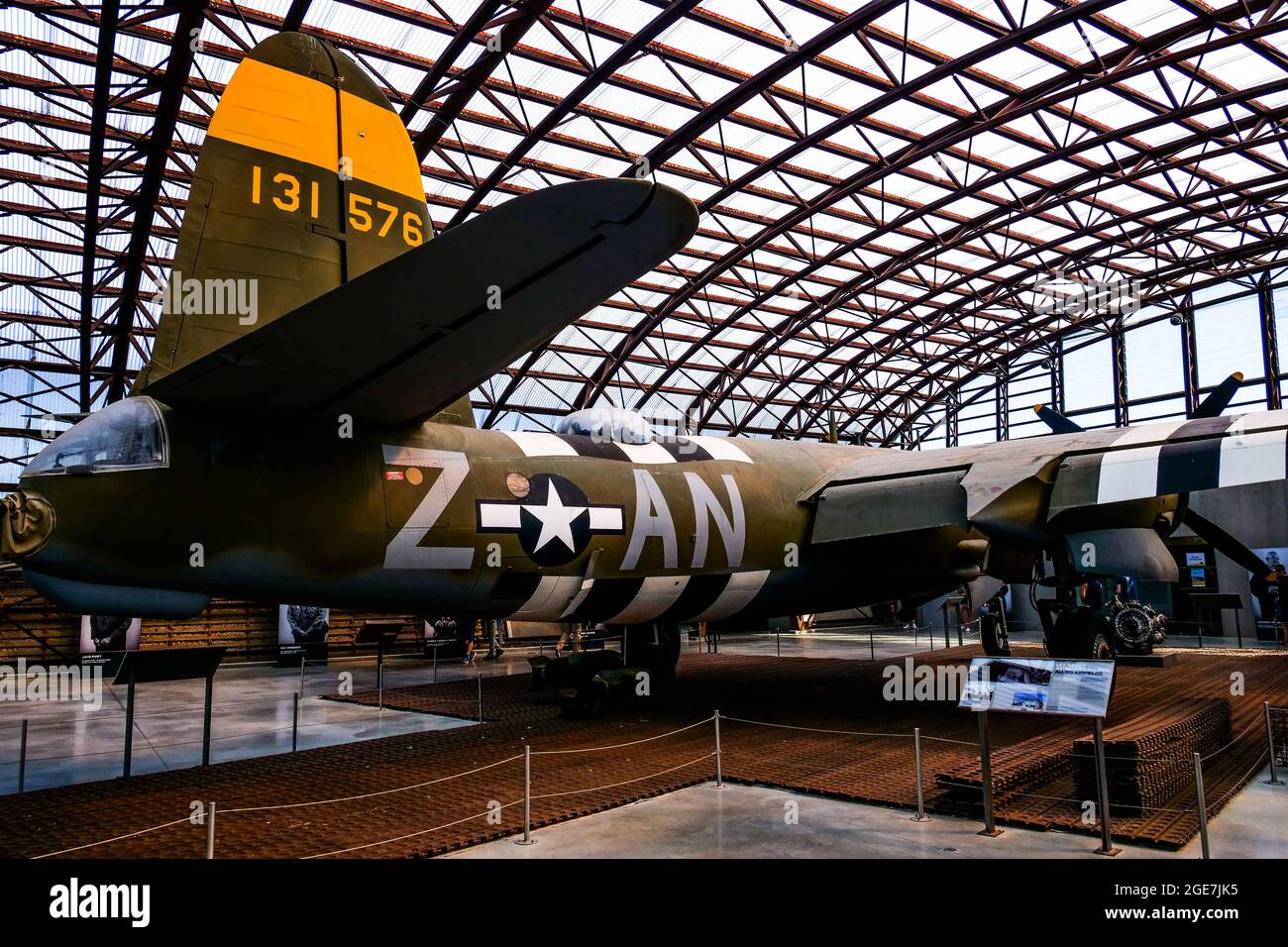 Utah Beach, dipartimento della Manica, Cotentin, Regione della Normandia, Francia Foto Stock