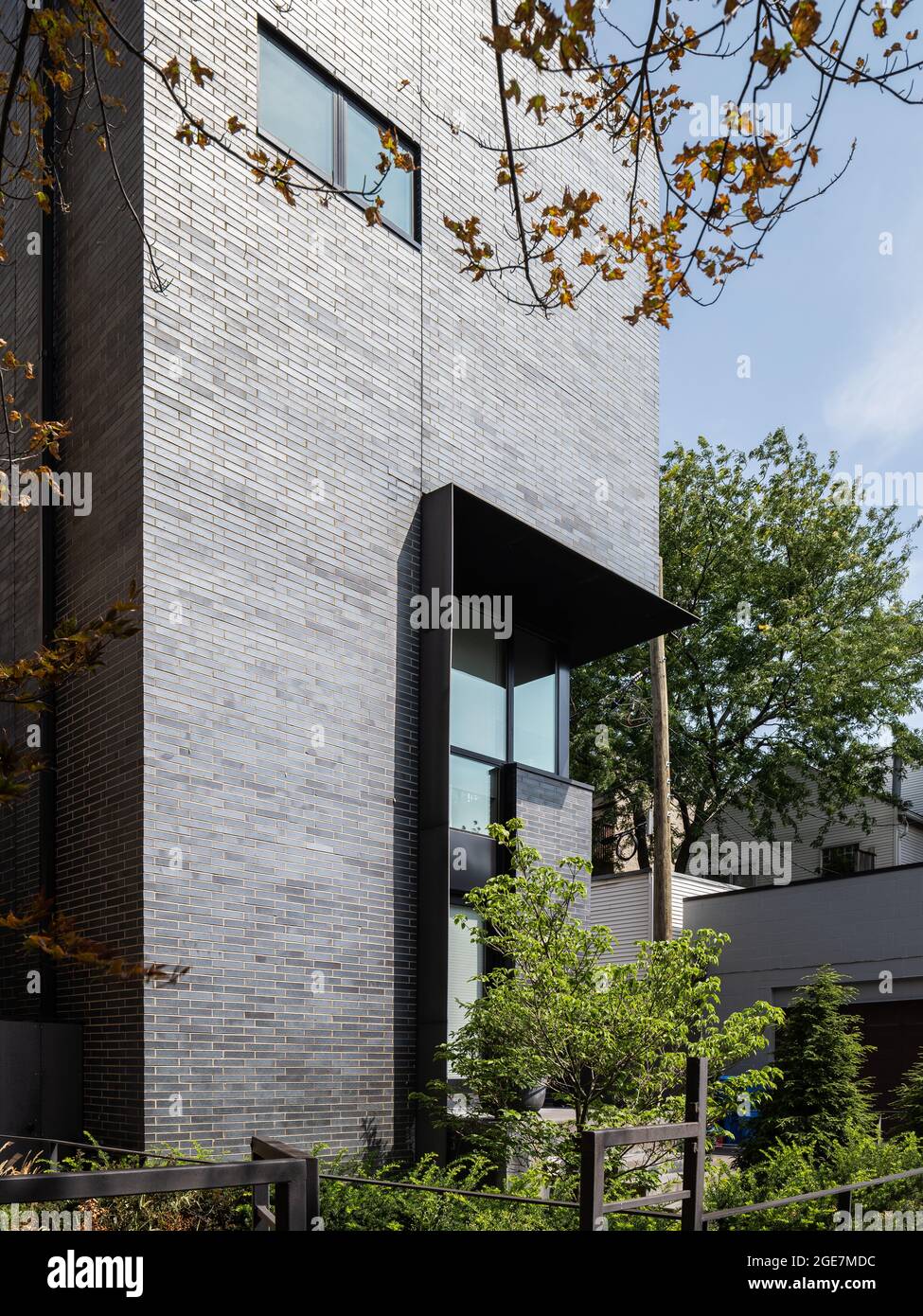 Cut Triplex in West Town progettato da Spacecutter Foto Stock