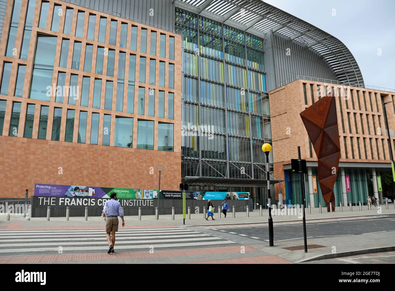Il Francis Crick Institute a Camden, nel Nord di Londra Foto Stock
