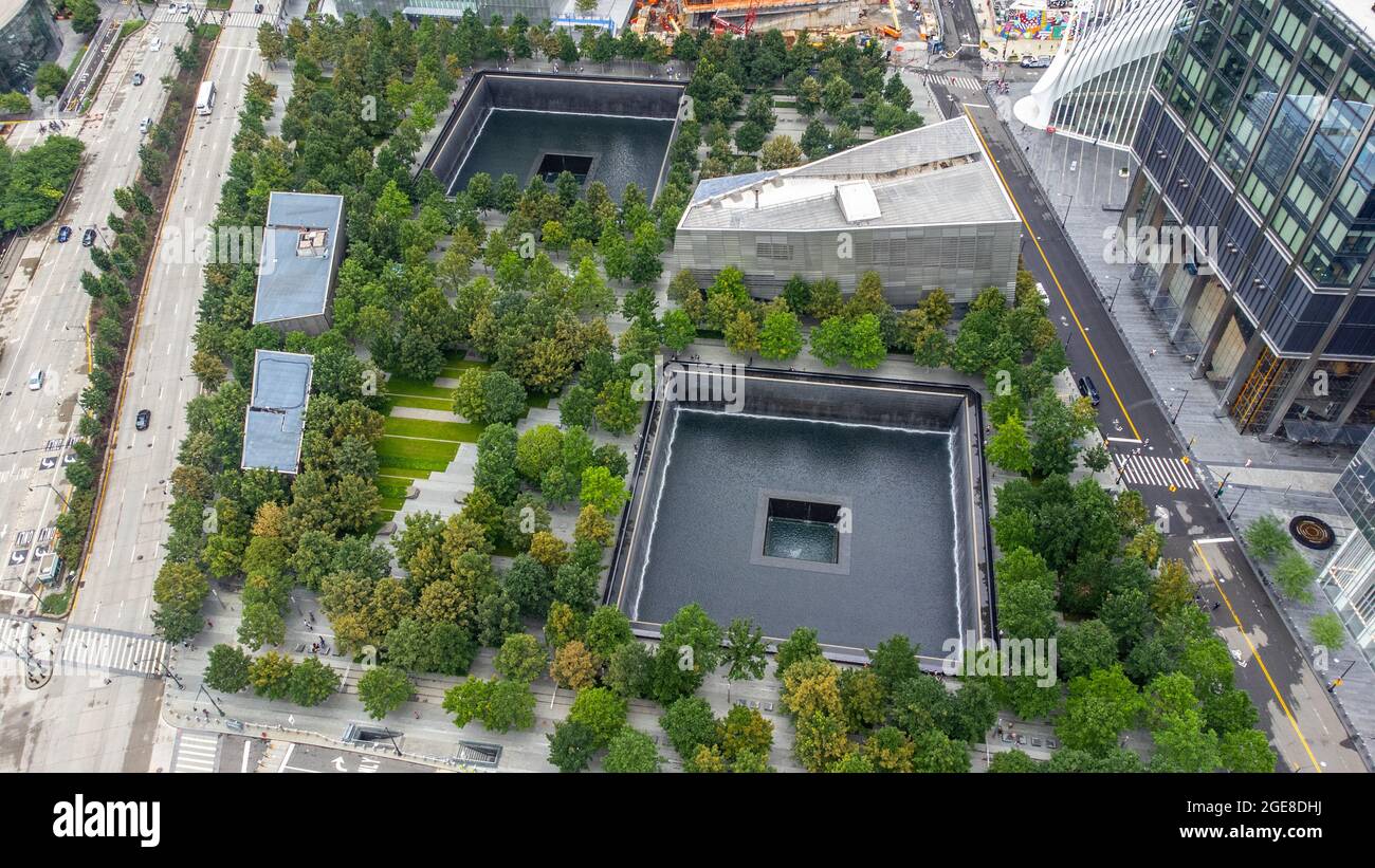 National September 11 Memorial & Museum, New York City, NY, USA Foto Stock