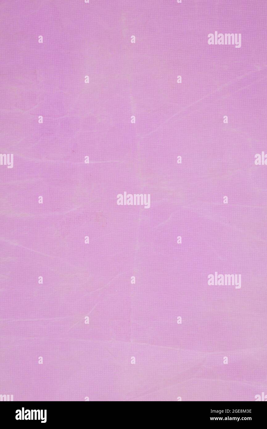 Sfondo di carta di cotone con motivi viola, le texture sono colori pastello unici e luminosi. Foto Stock