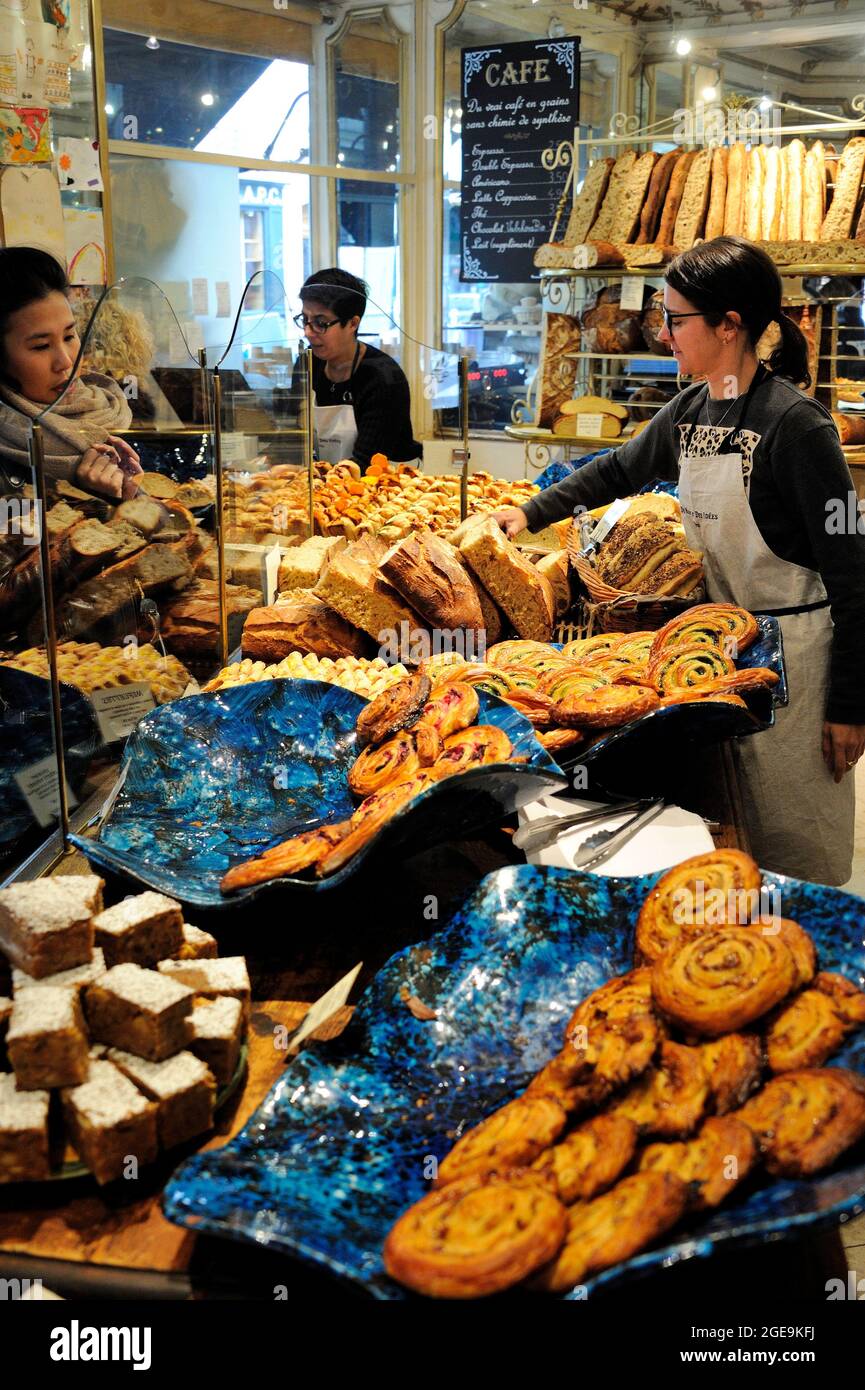 FRANCIA, PARIGI (75) 10 ° ARRONDISSEMENT, PANIFICIO SHOP DU PAIN & DES IDEES SITUATO YVES TOUDIC STREET Foto Stock