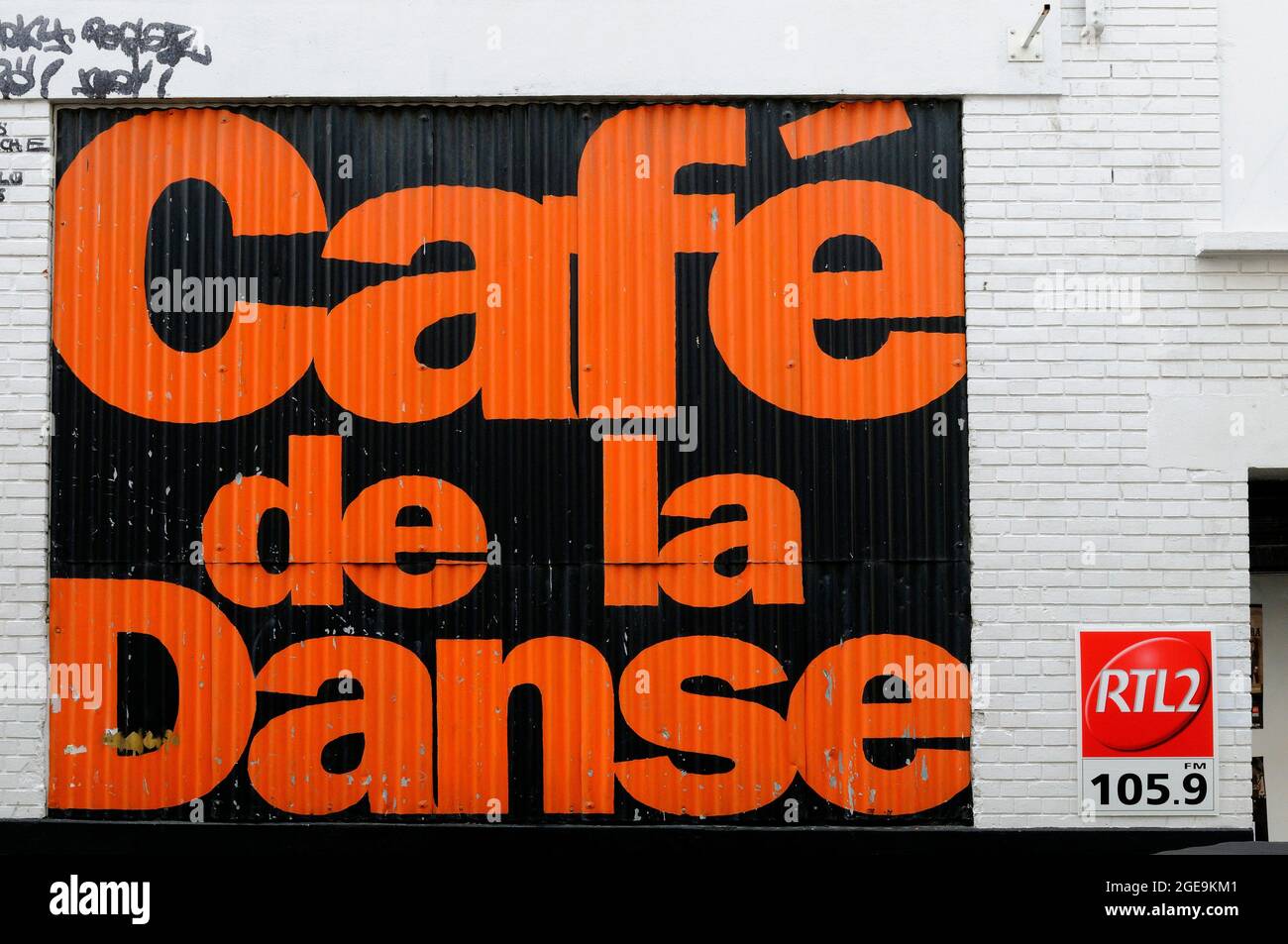 FRANCIA, PARIGI (75) 11 TH CIRCONDARIO, BASTILLE DISTRETTO, CAFE DE LA DANSE Foto Stock