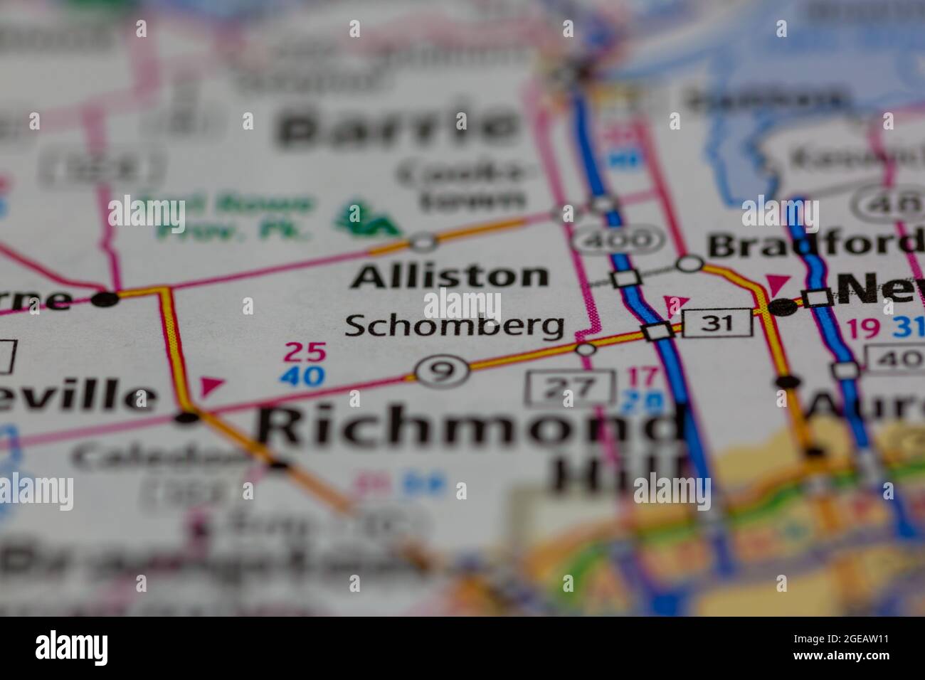 Mappa di schomberg immagini e fotografie stock ad alta risoluzione Alamy