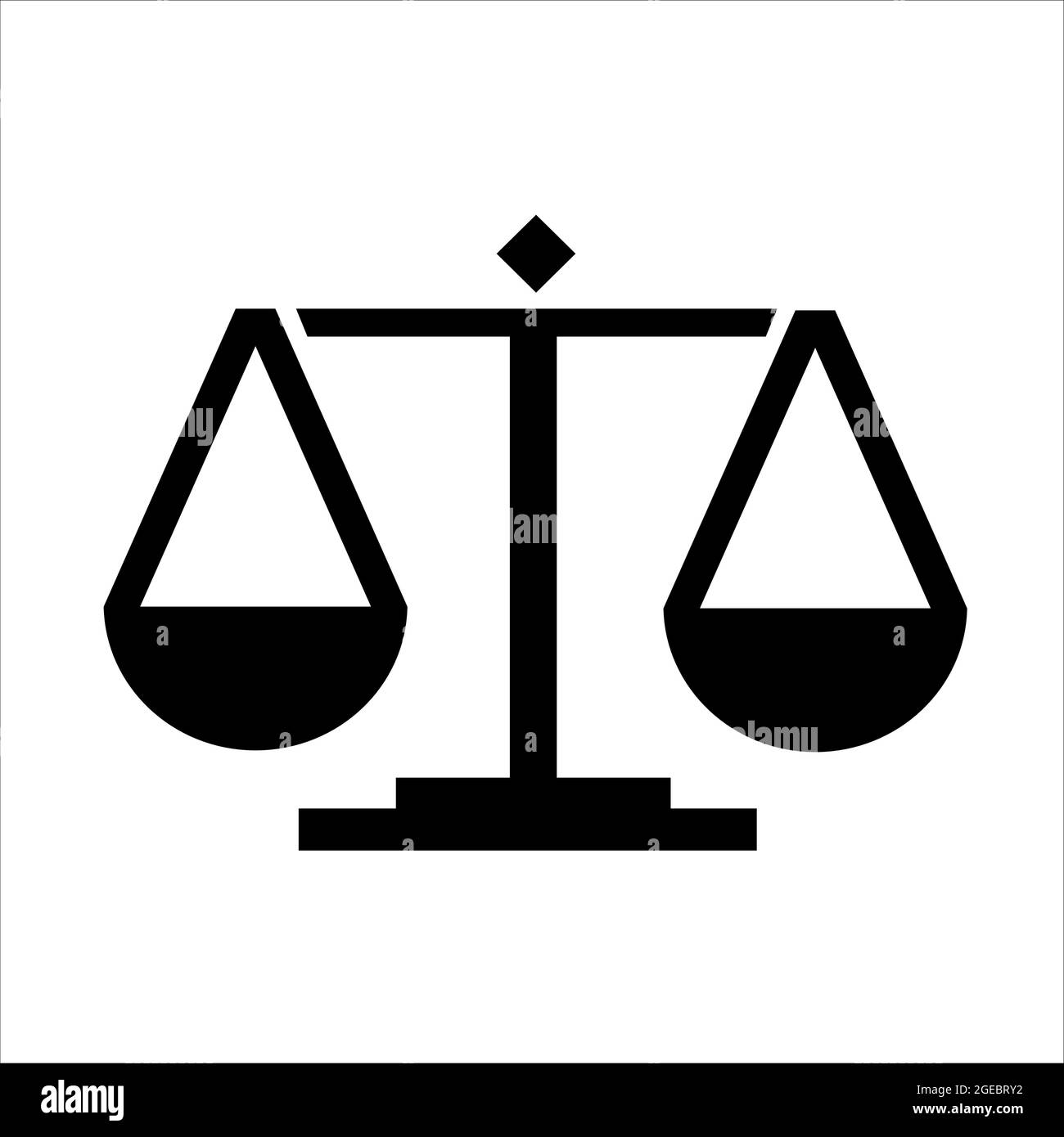 giustizia bilancia notaio avvocato logo Immagine e Vettoriale - Alamy