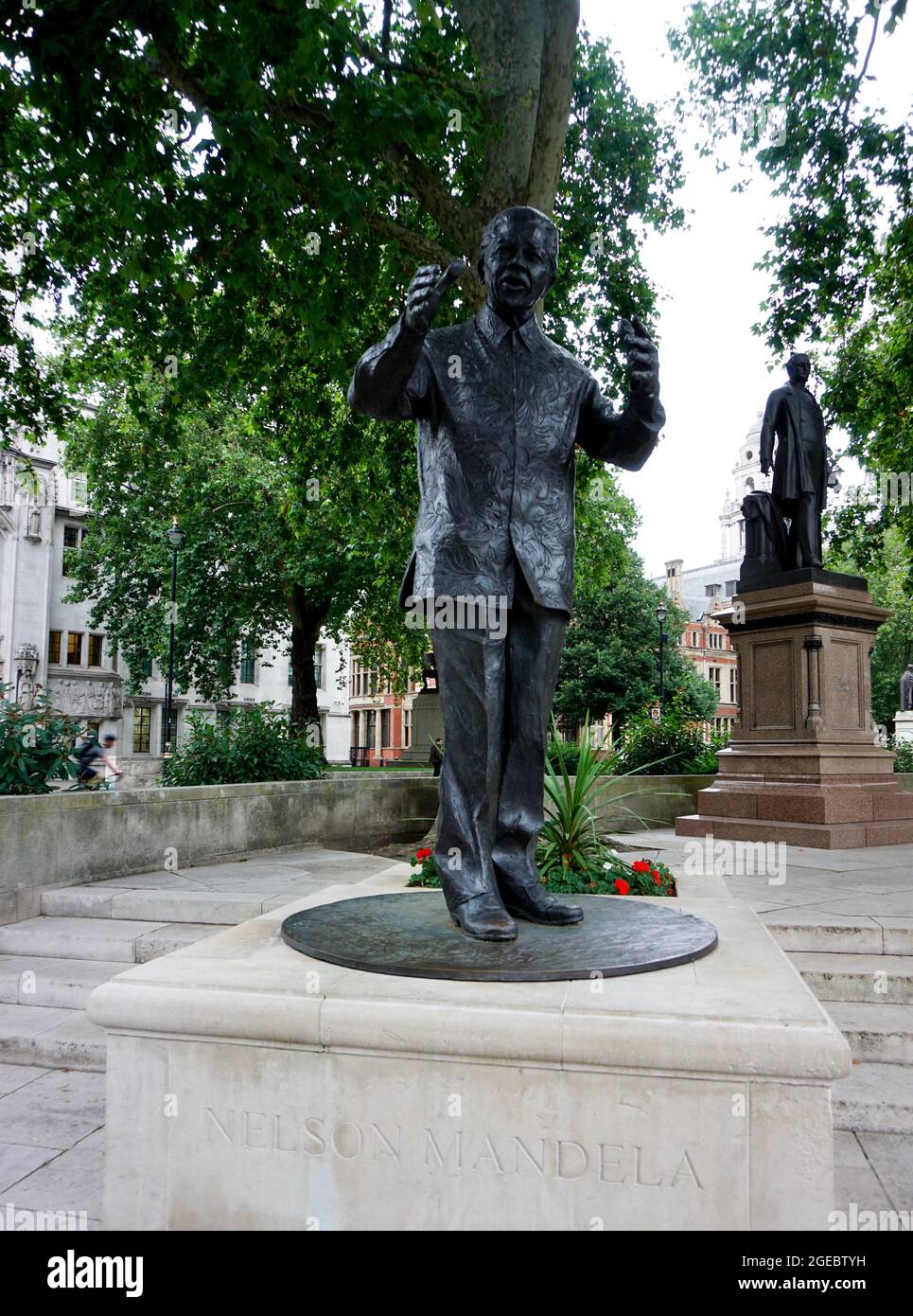 Parliament Square, Londra, Regno Unito Foto Stock