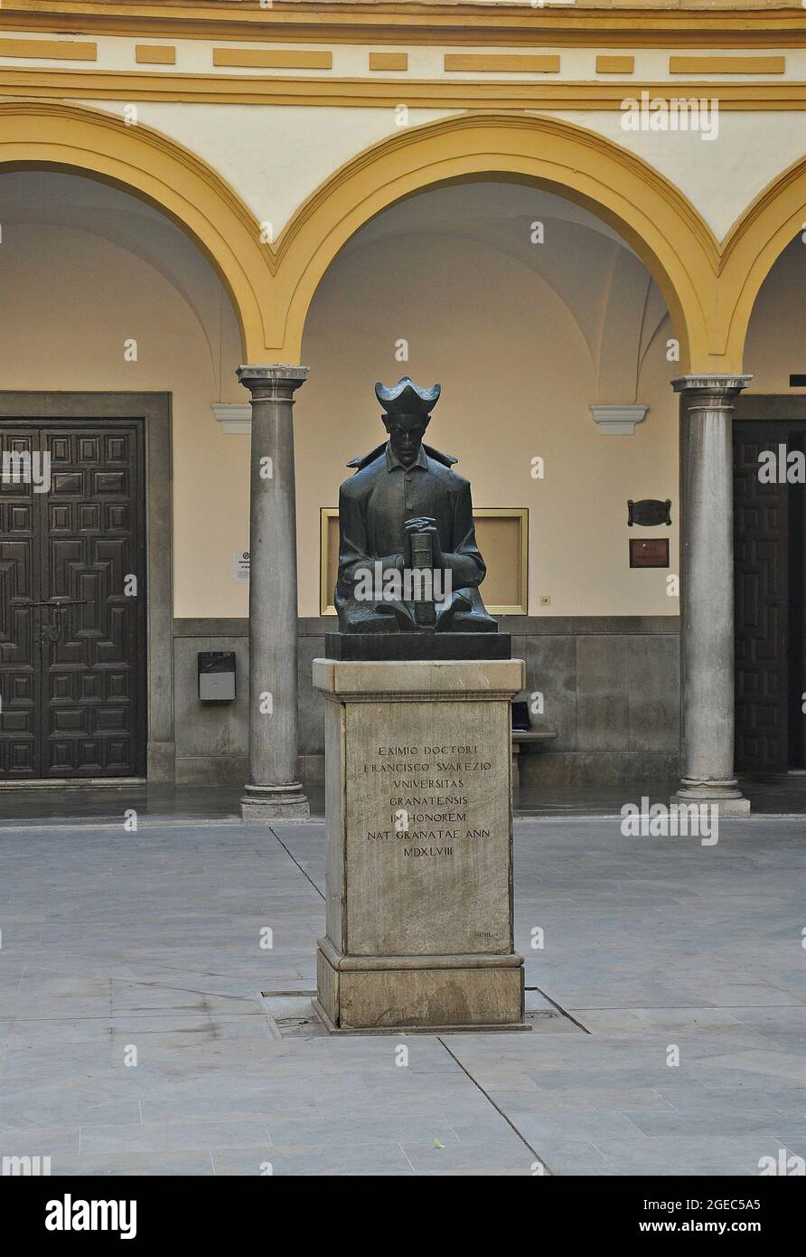 La Facoltà di giurisprudenza dell'Università di Granada Andalusia, Spagna Foto Stock
