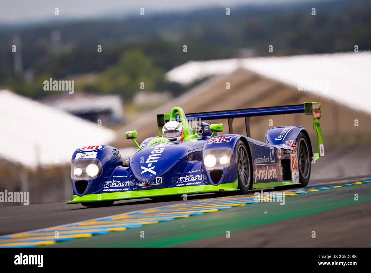 88 Short Martin (gbr), Dallara SP1, azione in occasione delle 2021 Endurance Racing Legends sul circuito des 24 Heures du Mans, dal 18 al 21 agosto 2021 a le Mans, Francia - Foto Joao Filipe/DPPI Foto Stock