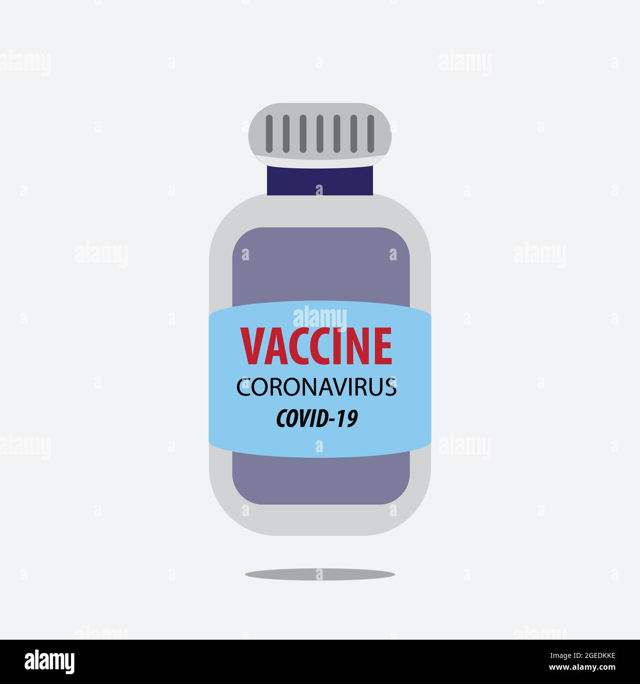 l'icona del vettore del vaccino del coronavirus, l'icona del vettore possono essere utilizzate per notizie, poster, web e altro ancora Illustrazione Vettoriale
