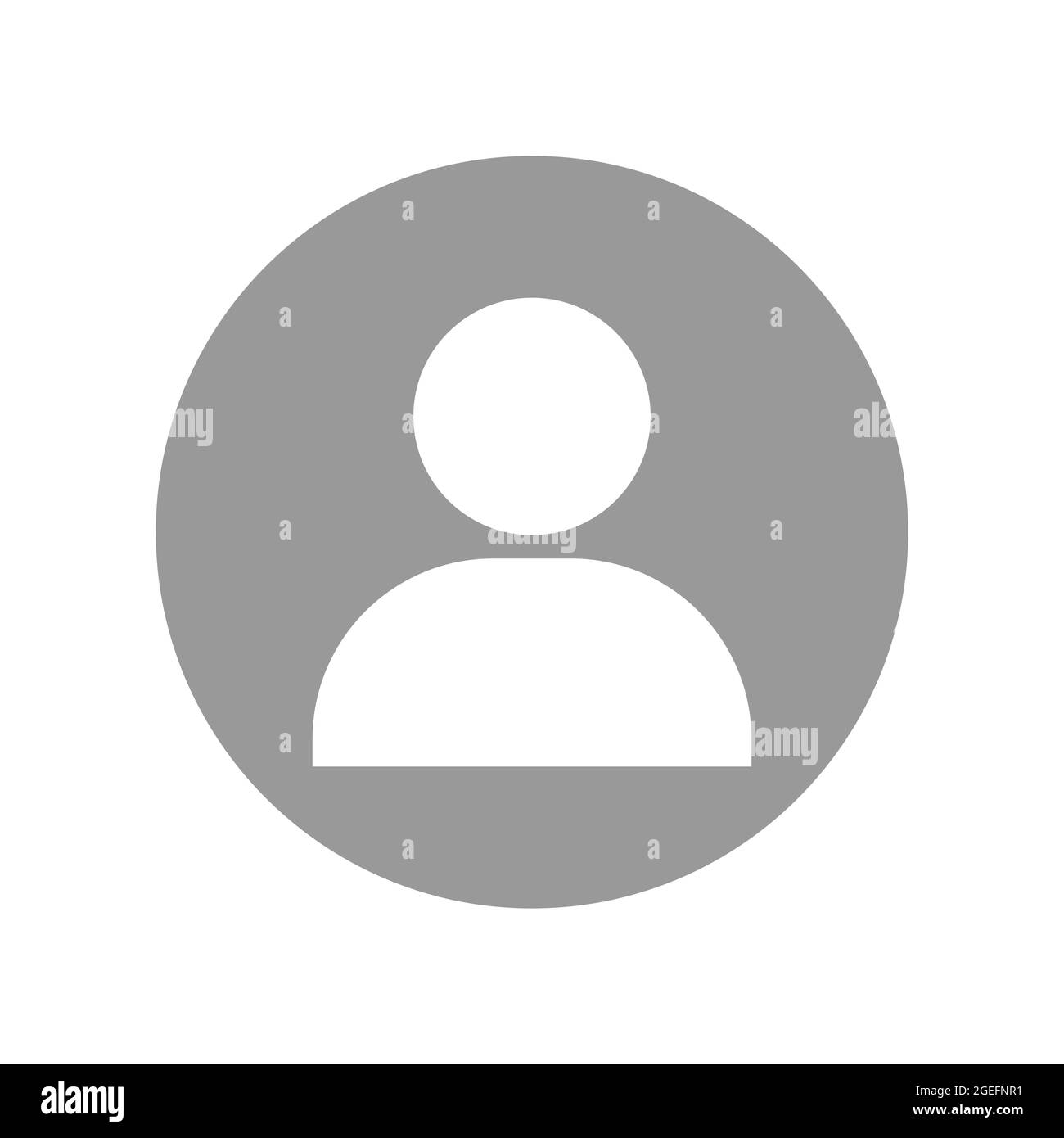 Vettore icona profilo avatar predefinito. Immagine utente dei social media. Illustrazione vettoriale Illustrazione Vettoriale