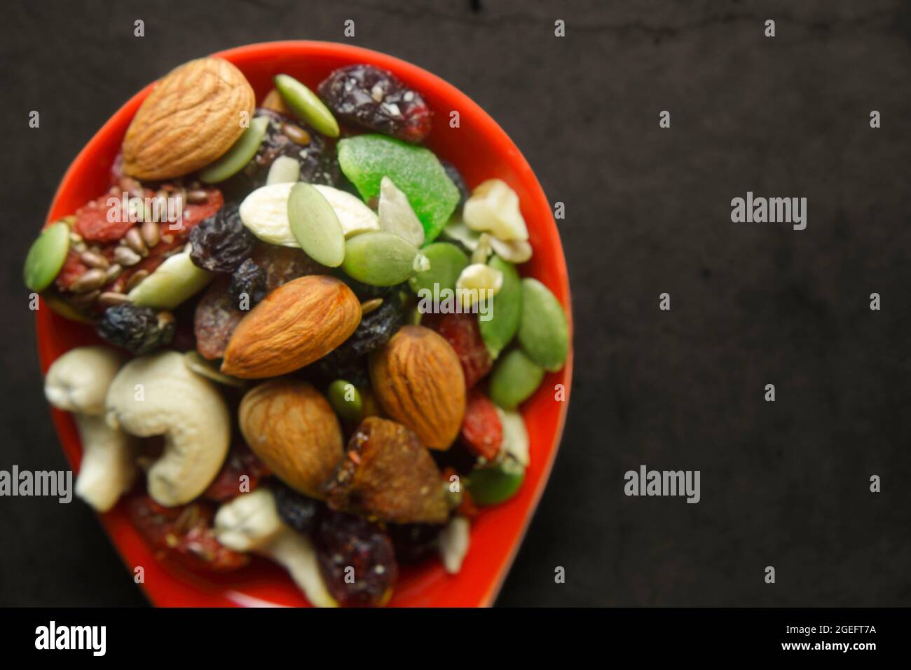 Trail Mix snack di noci e frutta secca Foto Stock