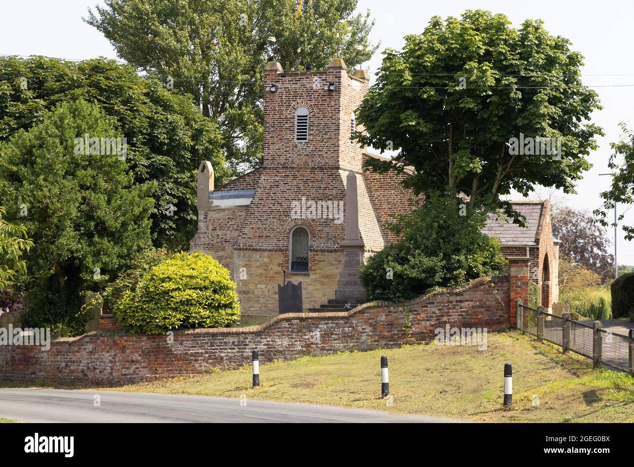 Yorkshire Church; Skidby Church - St Michaels Church, Skidby, East Yorkshire England UK Foto Stock