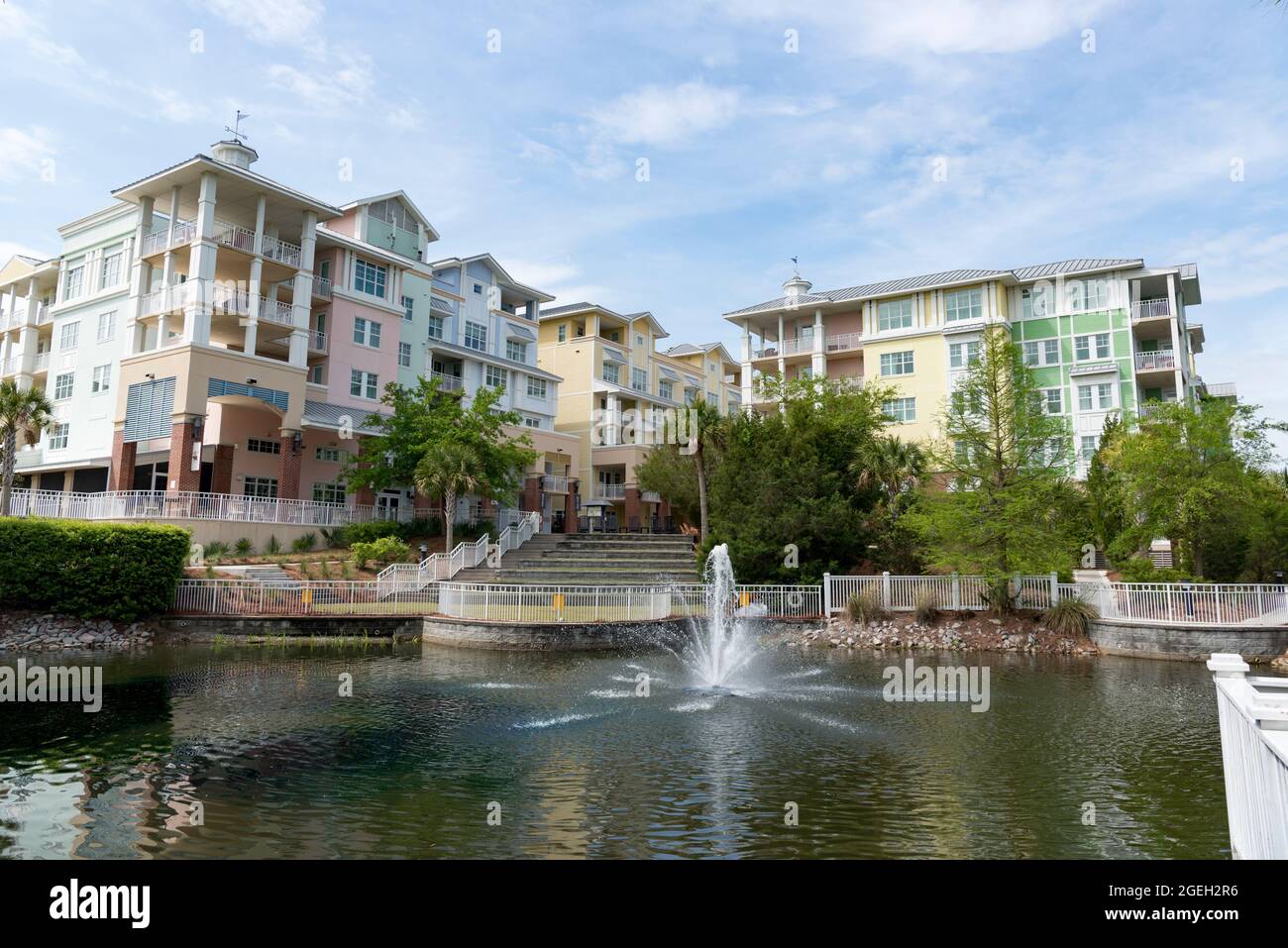 Wild Dunes Resort sull'Isola di Palms, vicino Charleston, Carolina del Sud, USA Foto Stock