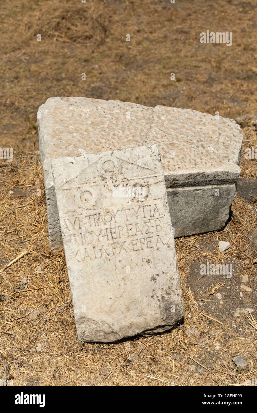 Castello di Neratzia o Cavalieri di San Giovanni una storica fortezza medievale vicino al porto nella città di Kos, isola Dodecanese di Kos, Grecia Foto Stock