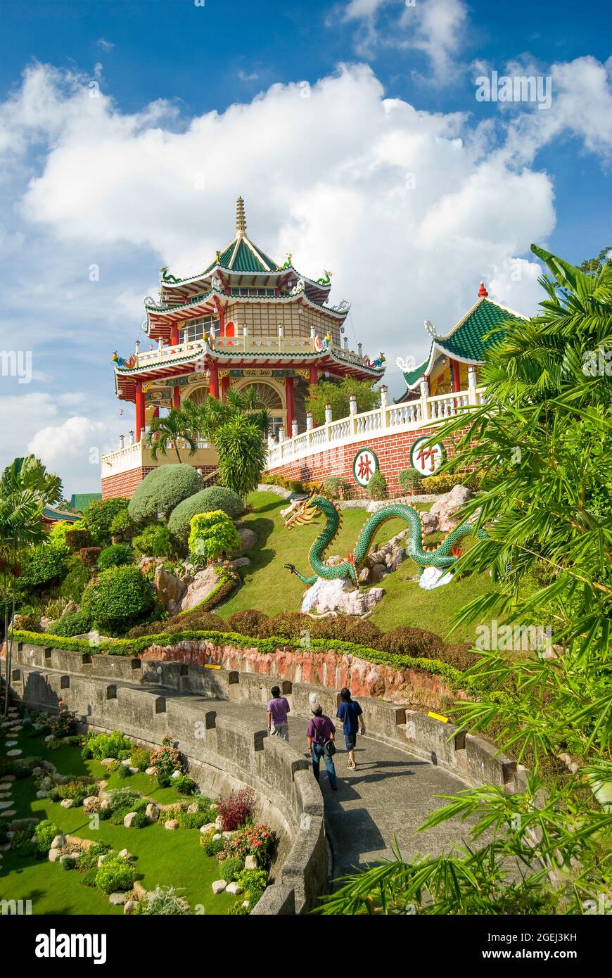 Il Tempio Taoista, Beverley Hills, Cebu City Cebu, Visayas, Filippine Foto Stock