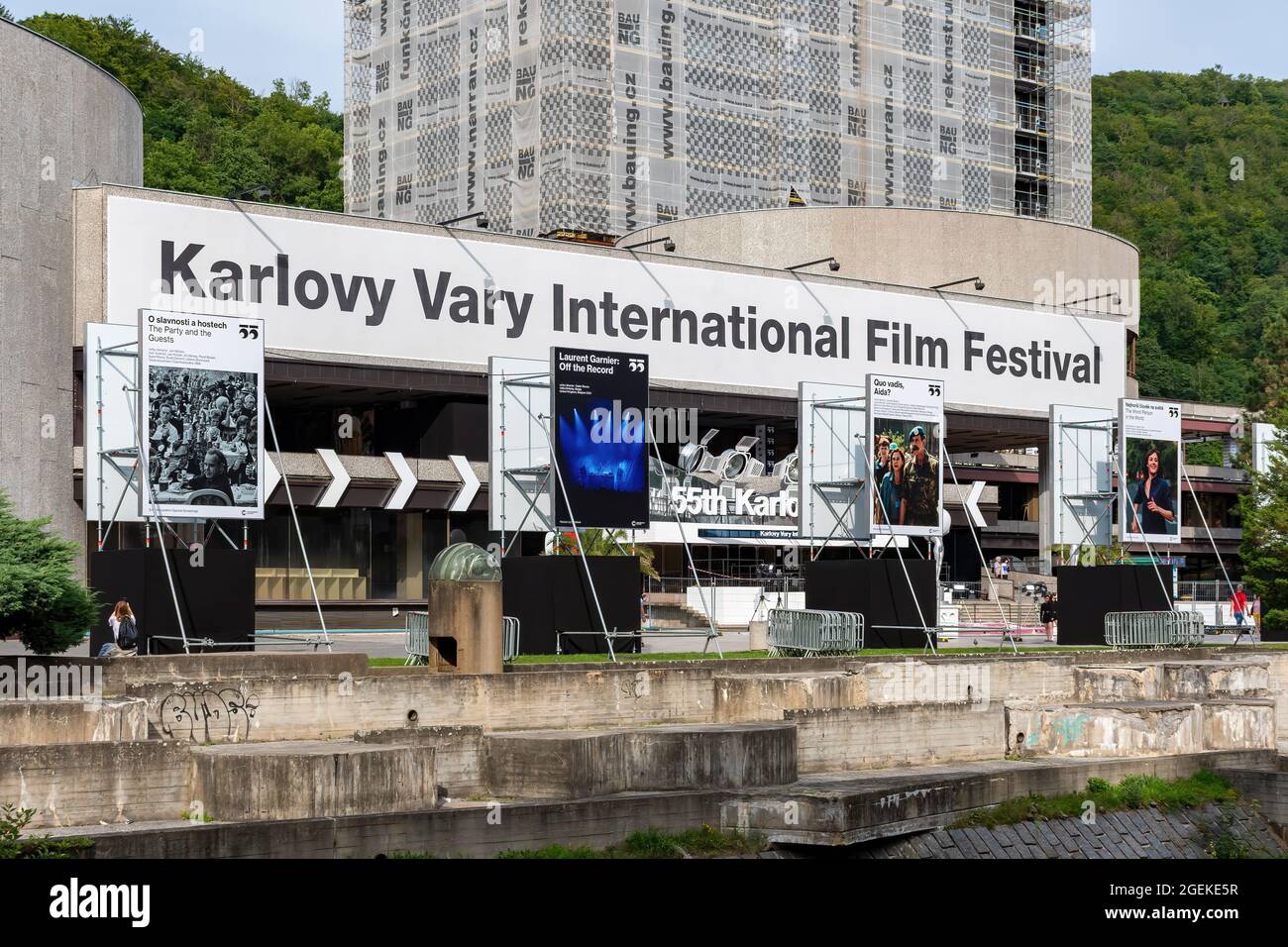 55° Festival Internazionale del Film di Karlovy Vary Foto Stock
