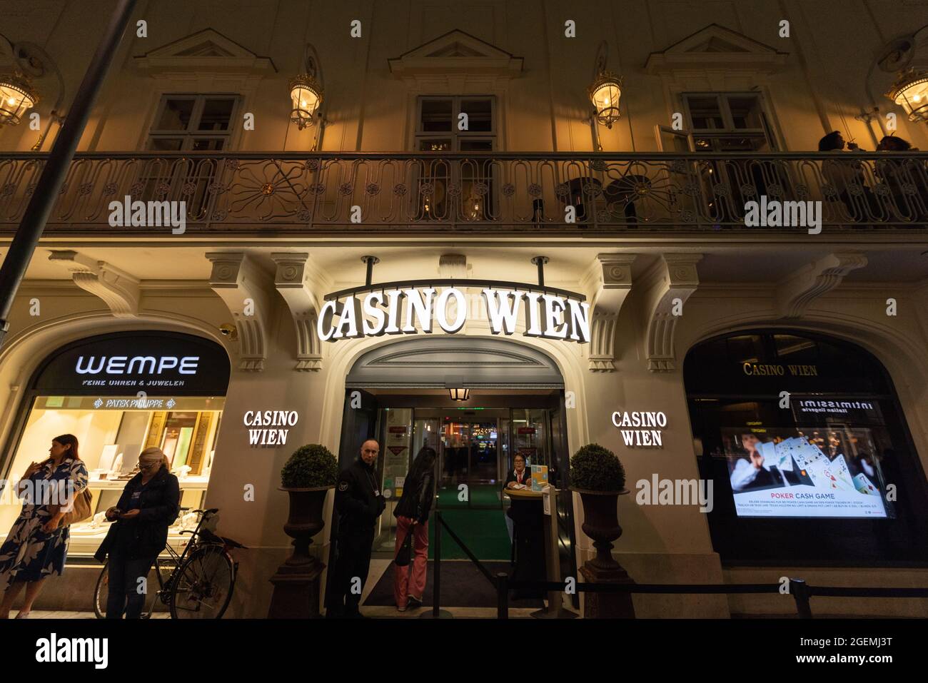 Casinò Vienna nel centro della città - VIENNA, AUSTRIA, EUROPA - 1 AGOSTO 2021 Foto Stock