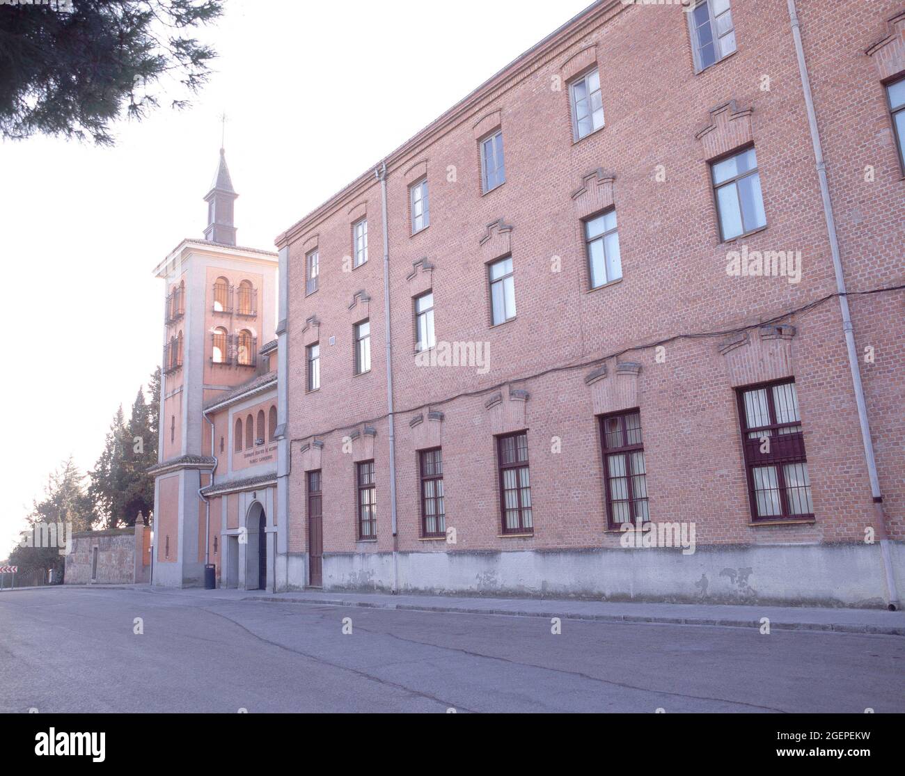 CONVENTO DE LOS PADRES CAPUCHINOS E IGLESIA DEL SANTO CRISTO DEL PARDO - 1638. LOCALITÀ: CONVENTO DE LOS CAPUCHINOS DE EL PARDO. MADRID. SPAGNA. Foto Stock