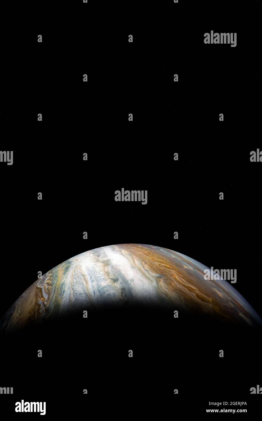 Giove. Pianeti nel sistema solare. Elementi di questa immagine forniti dalla NASA. Foto Stock