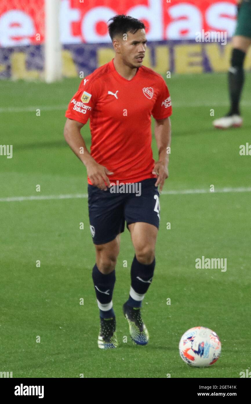 BUENOS AIRES, 21.08.2021: Independiente e Defensa y Justicia suona per il 7° round della Liga Profesional dell'Argentina a Libertadores de América Foto Stock