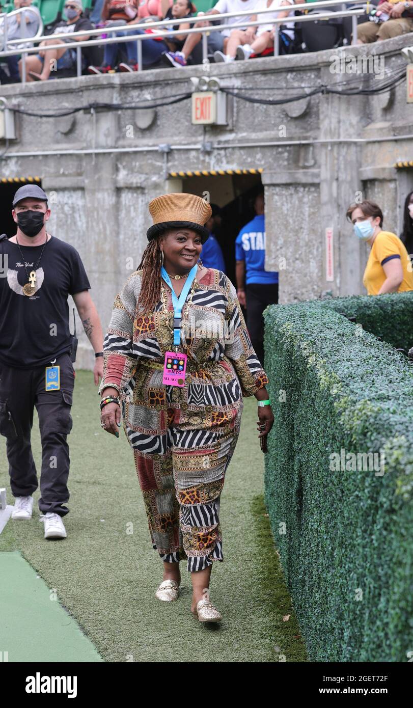 Forest Hills Stadium, Queens, New York, USA, agosto 20, 2021 - durante l'estate hip hop NYC Homecoming Concert Series 2021 oggi al Queens Forest Hills Stadium Foto: Luiz Rampelotto/EuropaNewswire PHOTO CREDIT MANDATORY. Credit: dpa Picture Alliance/Alamy Live News Foto Stock