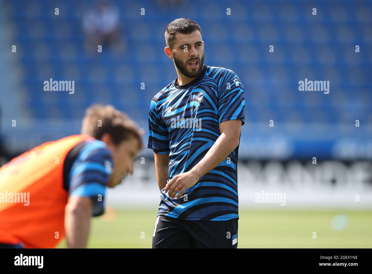 Ivan Martin di Deportivo Alaves durante la partita Liga tra Deportivo Alaves e RCD Mallorca all'Estadio de Mendizorrotza di Vitoria, Spagna. Foto Stock