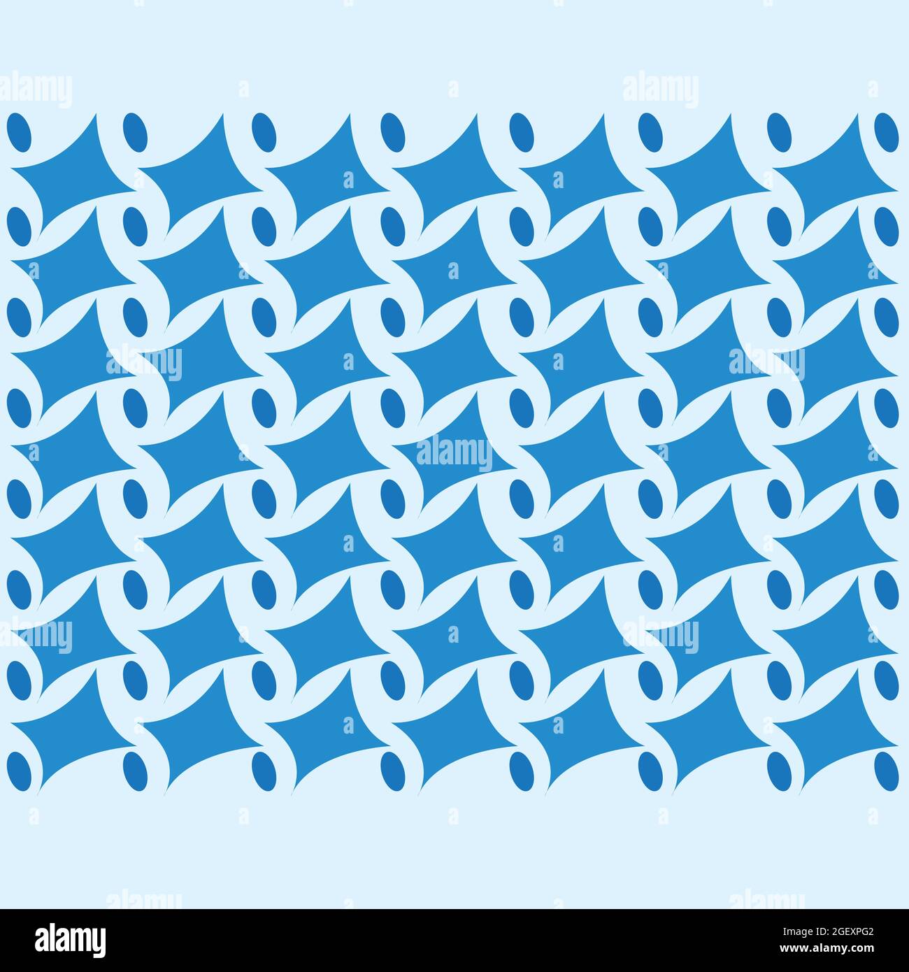 vettore batik blu fresco. semplice illustrazione batik con una forma unica. il vettore può essere utilizzato per t-shirt, web, sfondo e altro ancora Illustrazione Vettoriale