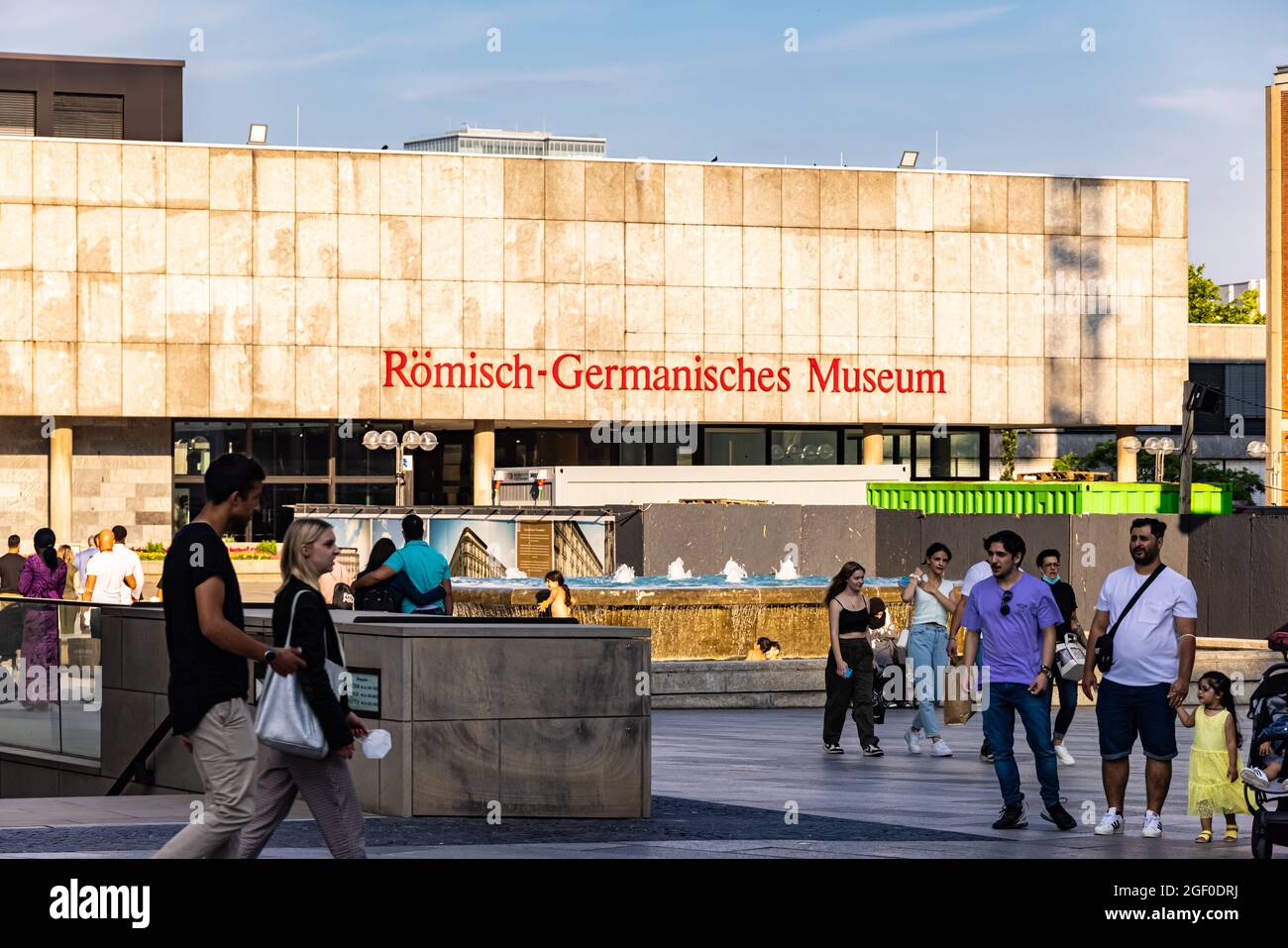 Museo della Germania romana a Colonia - CITTÀ DI COLONIA, GERMANIA - 25 GIUGNO 2021 Foto Stock