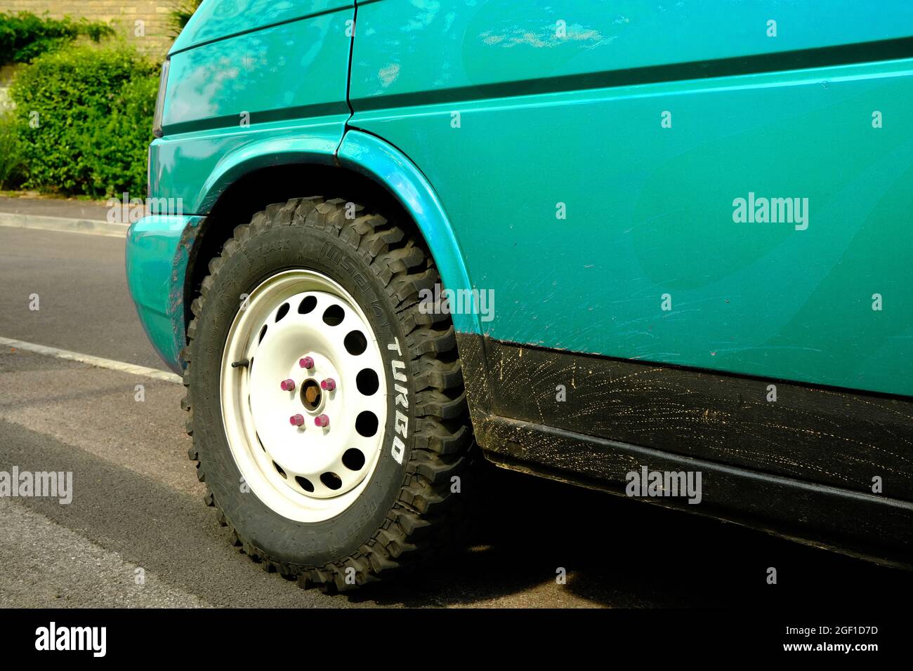 Agosto 2021 - Volkswagen VW T4 campervan Foto Stock