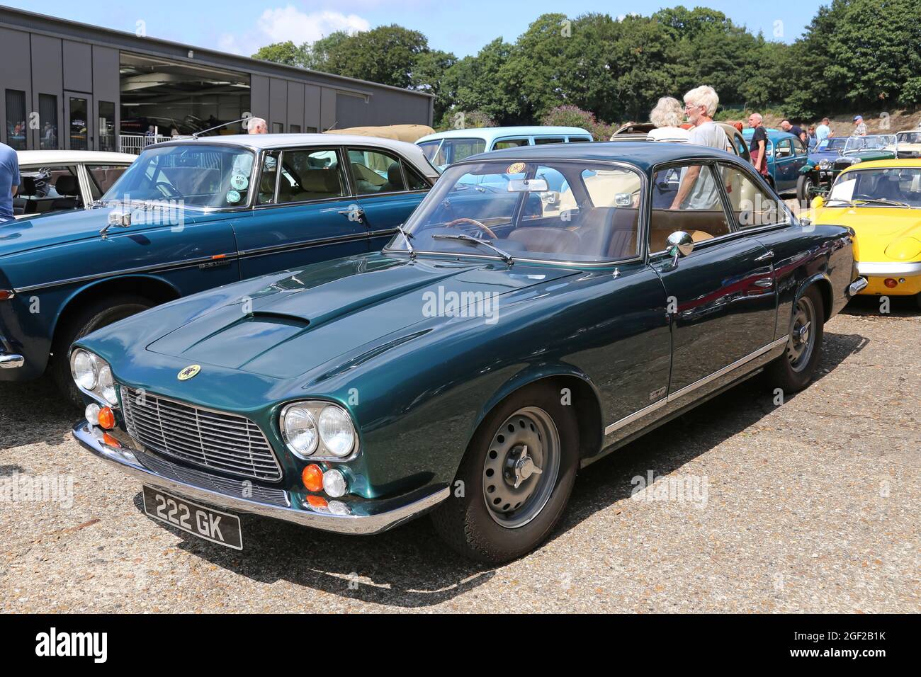Gordon Keeble (1965), Summer Classic Gathering, Brooklands Museum, Weybridge, Surrey, Inghilterra, Regno Unito, Europa Foto Stock
