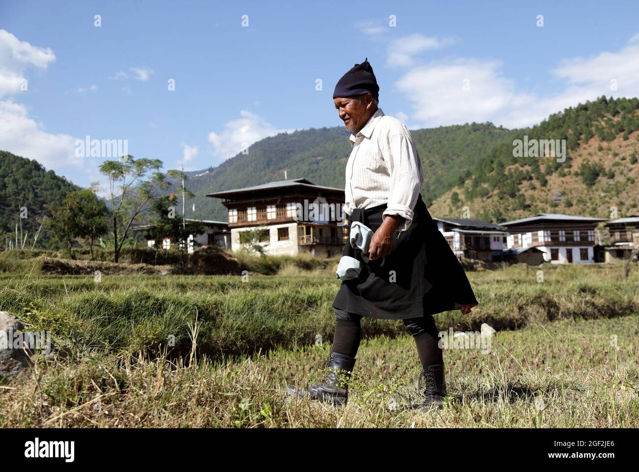 Incredibile cultura bhutana Foto Stock