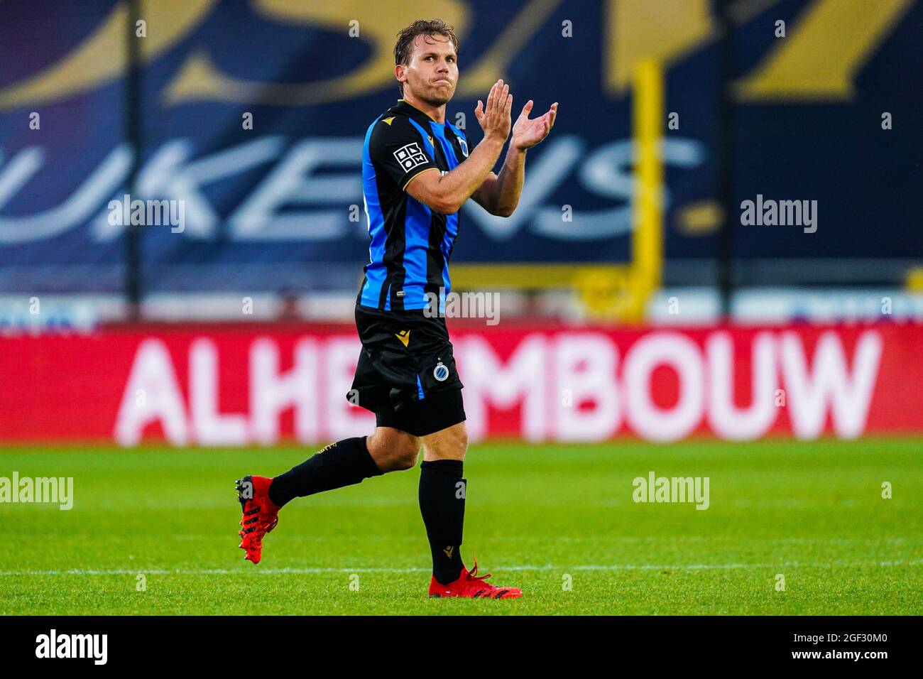 BRUGGE, BELGIO - AGOSTO 22: Ruud Vormer del Club Brugge durante la partita della Jupiler Pro League tra il Club Brugge e Beerschot a Jan Breydelstadion il 22 agosto 2021 a Brugge, Belgio (Foto di Joris Verwijst/Orange Pictures) Foto Stock