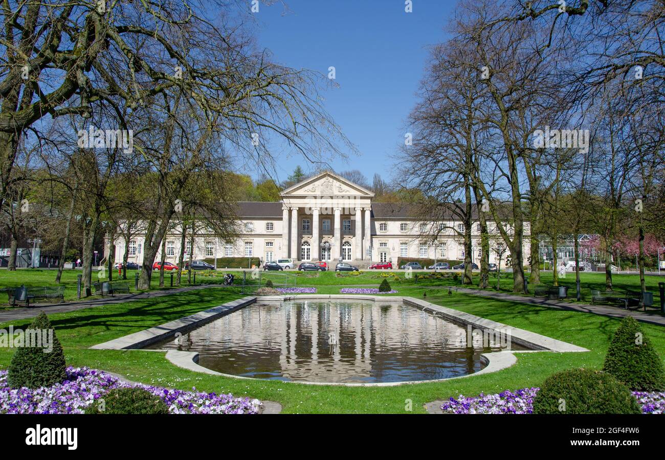 Aachen- Neues Kurhaus / Casino Aachen .Der Architekt Theodor Fischer entwarf 1914 zusammen mit Karl Stöhr die gesamte Kuranlage an der Monheimsallee Foto Stock