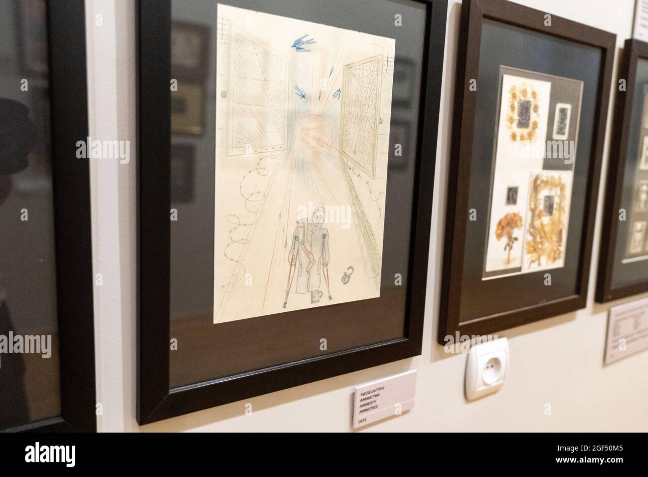 Museo Sergey Parajanov, ex casa e museo dedicato a Sergey Parajanov, regista, sceneggiatore e artista armeno Foto Stock