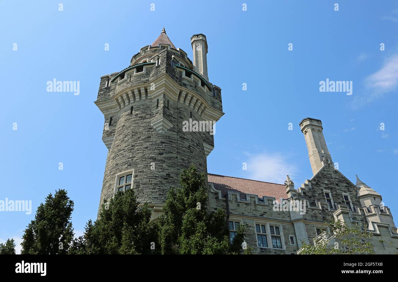 Casa Loma, 1914 - Toronto, Canada Foto Stock