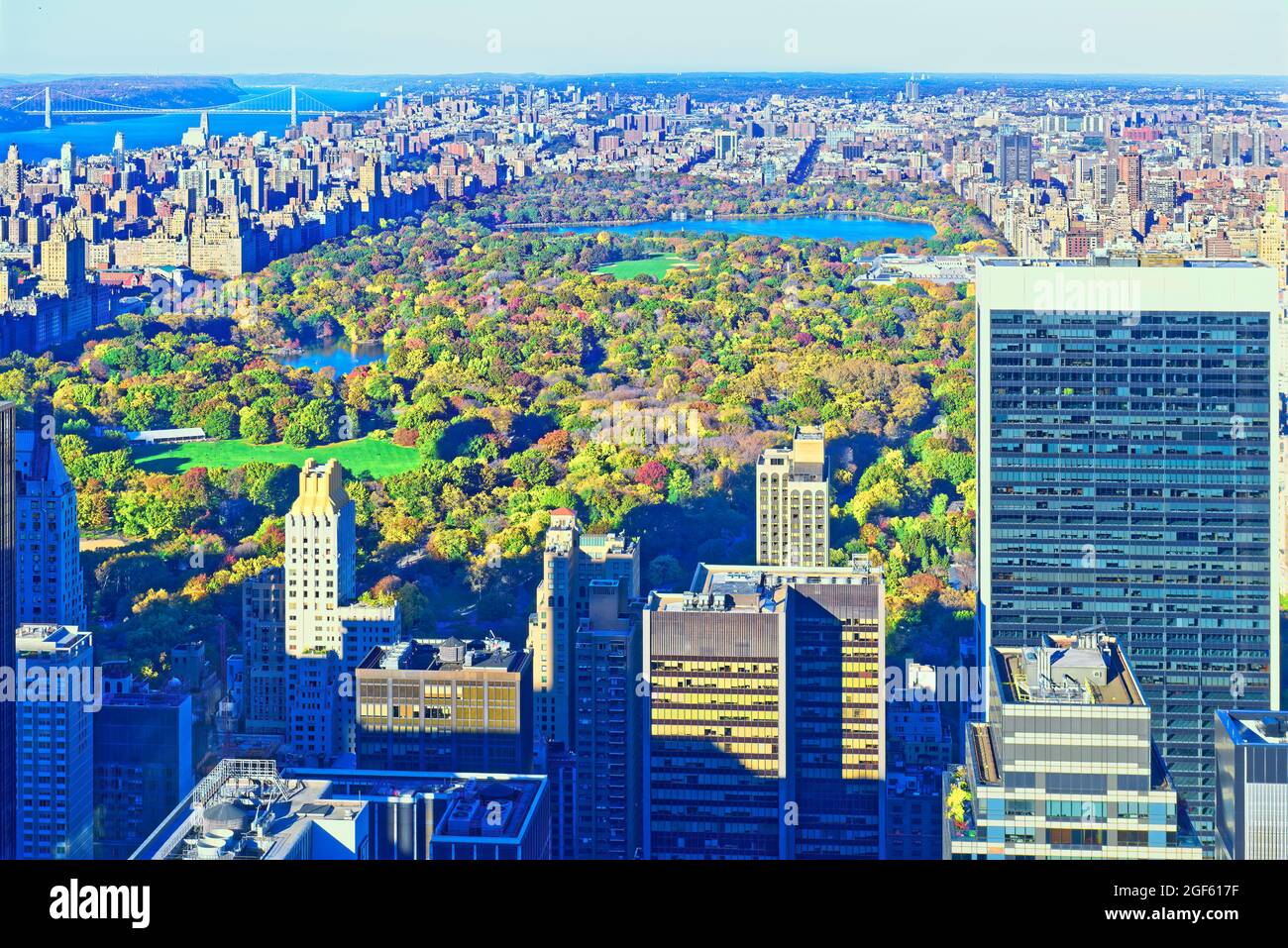 Il Central Park di New York City Foto Stock