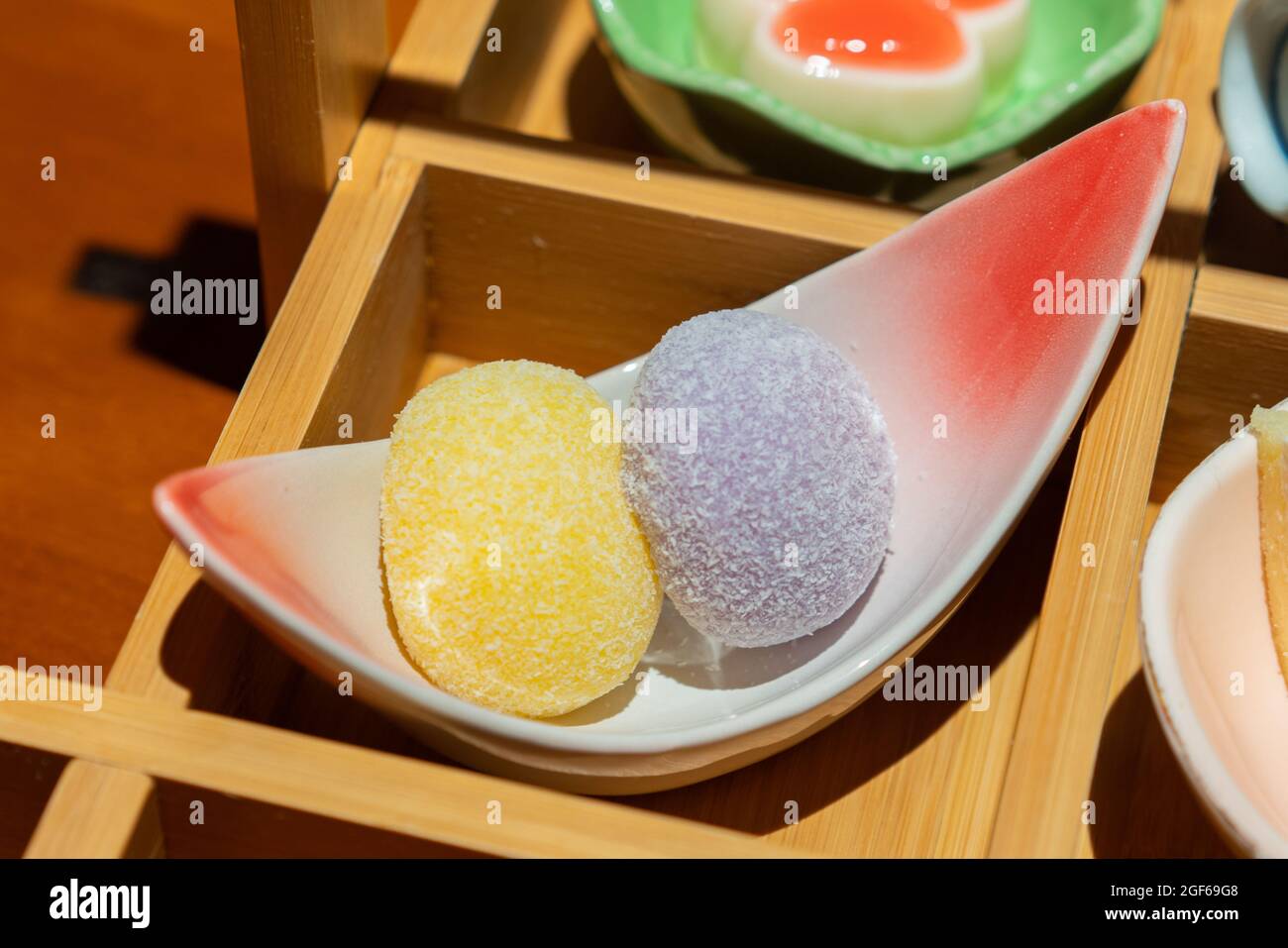 Un dolce bellissimo è come una foto，è troppo buono da mangiare，pefect，buon cibo，torta Foto Stock