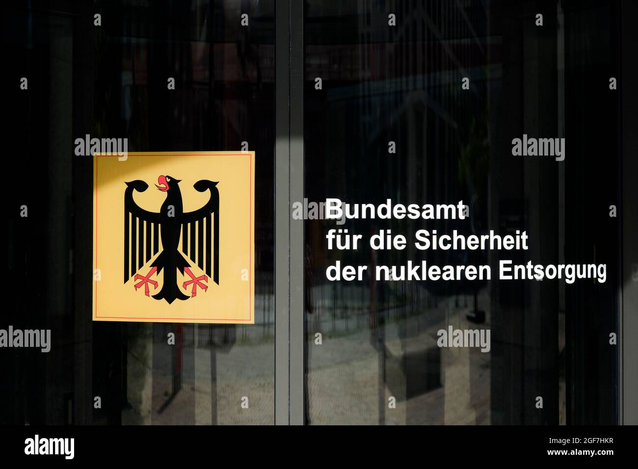 Ufficio federale per la sicurezza dello smaltimento dei rifiuti nucleari, Berlino, Germania Foto Stock