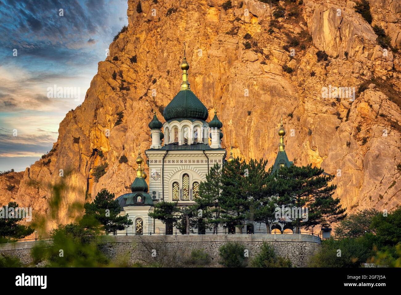 Chiesa della Risurrezione di Cristo a Foros, Crimea, Russia Foto Stock