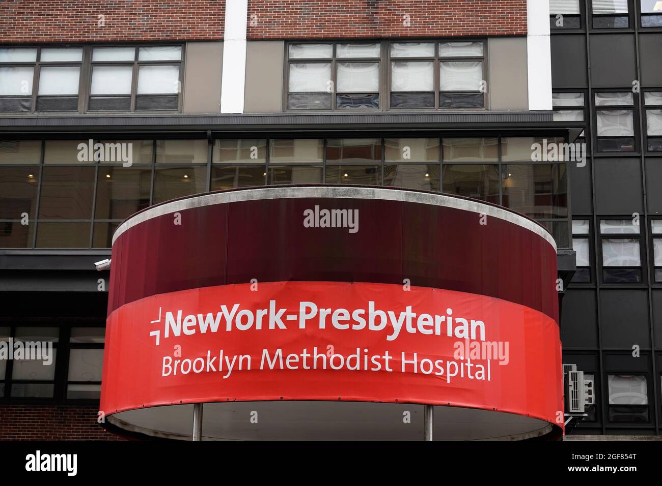 New York presbiteriano Brooklyn Methodist Hospital Park Slope NYC Foto Stock