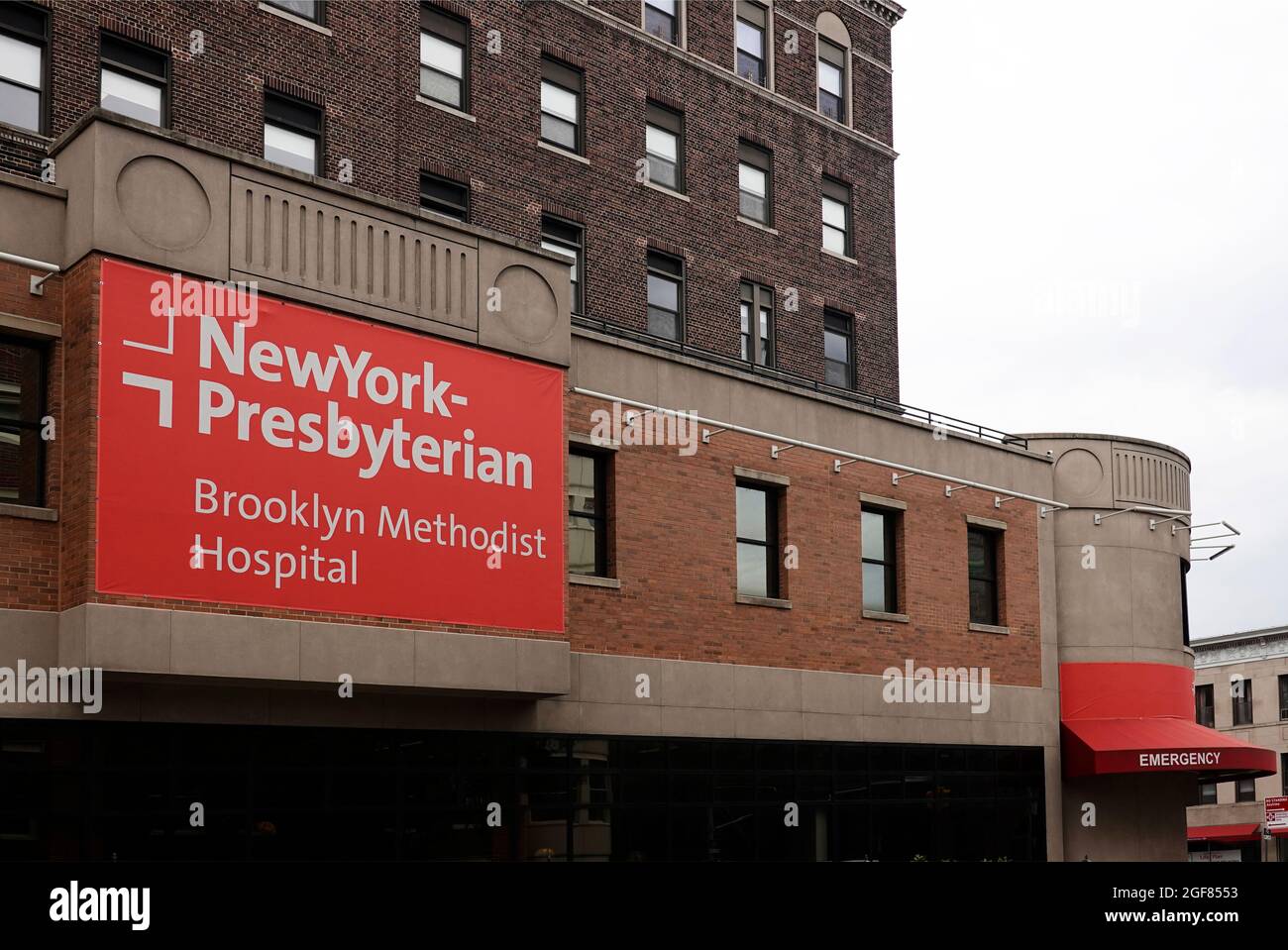 New York presbiteriano Brooklyn Methodist Hospital Park Slope NYC Foto Stock