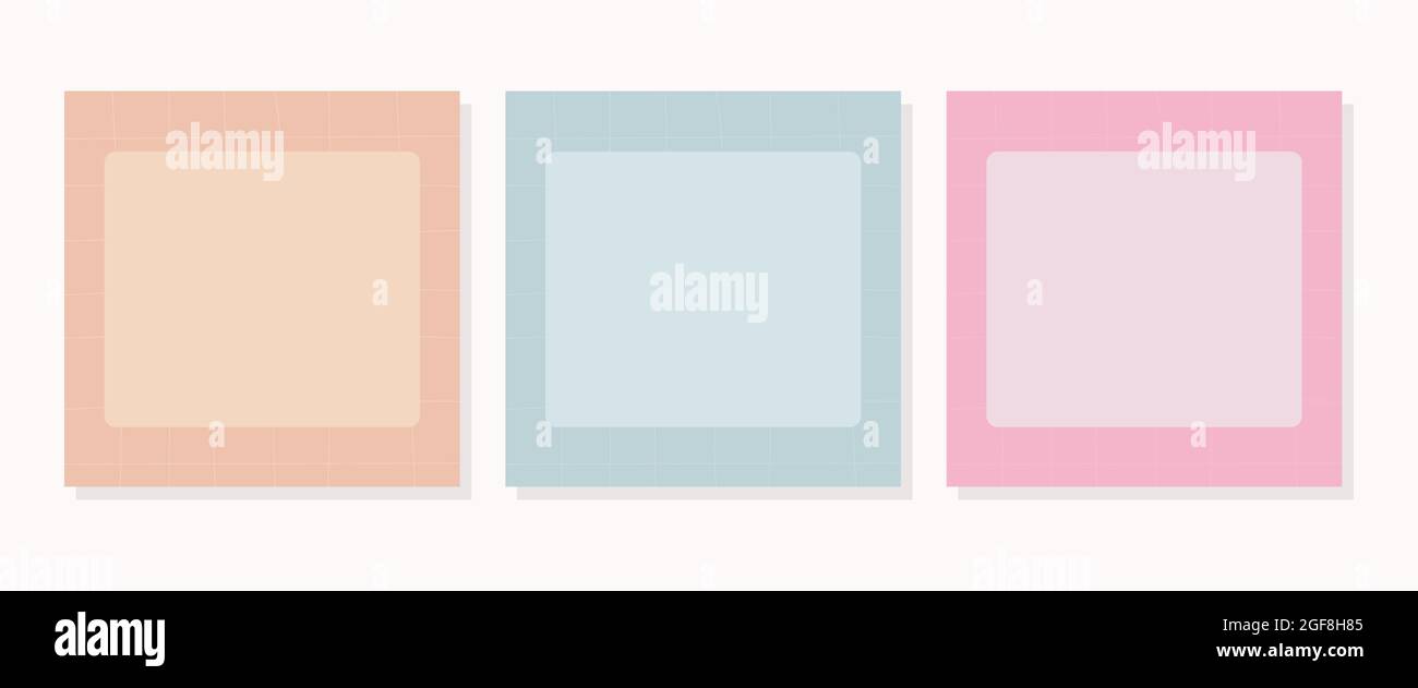 Modello di social media. Modello di post sui social media modificabile di tendenza. Progettazione di modelli Illustrazione Vettoriale