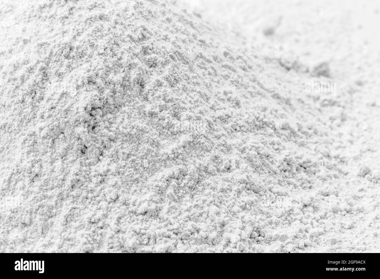 L'ossido di potassio, la cui formula chimica è KO, è costituito da un composto bianco costituito da ossigeno e potassio. Foto Stock